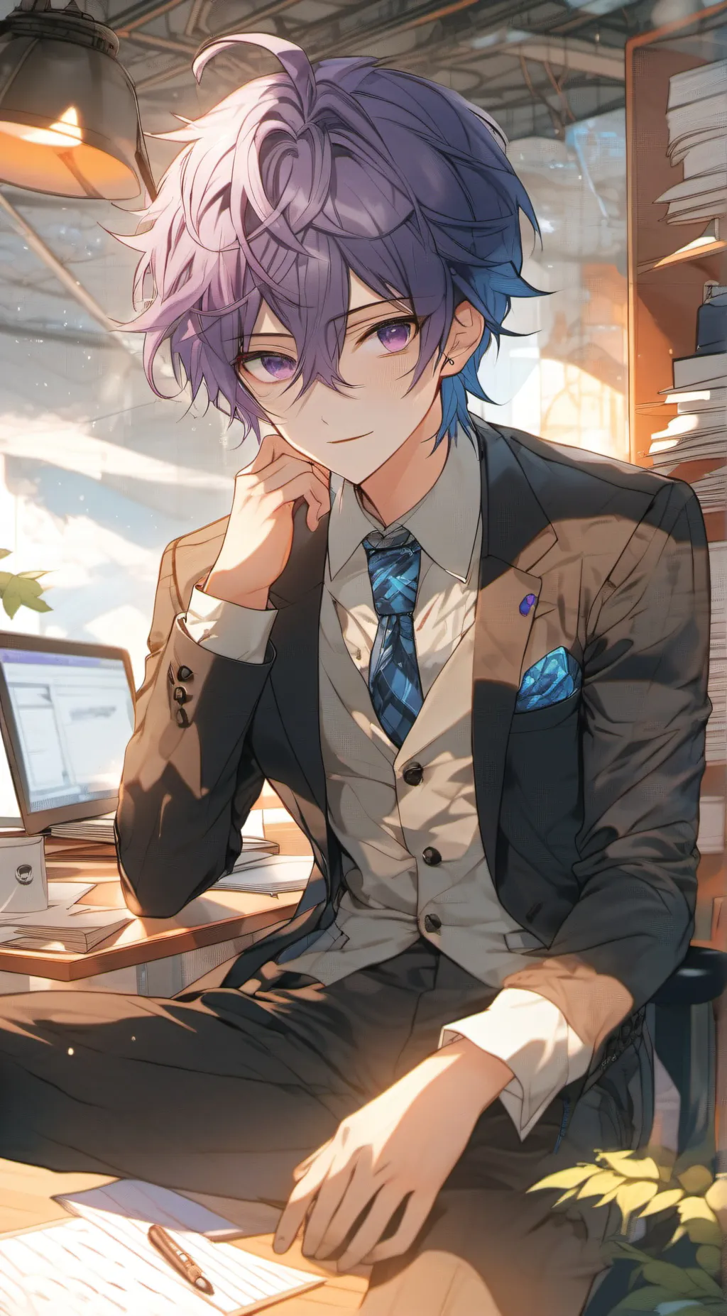 ai character: Ben background