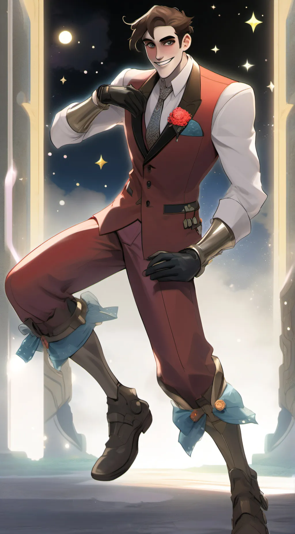 ai character: William afton background