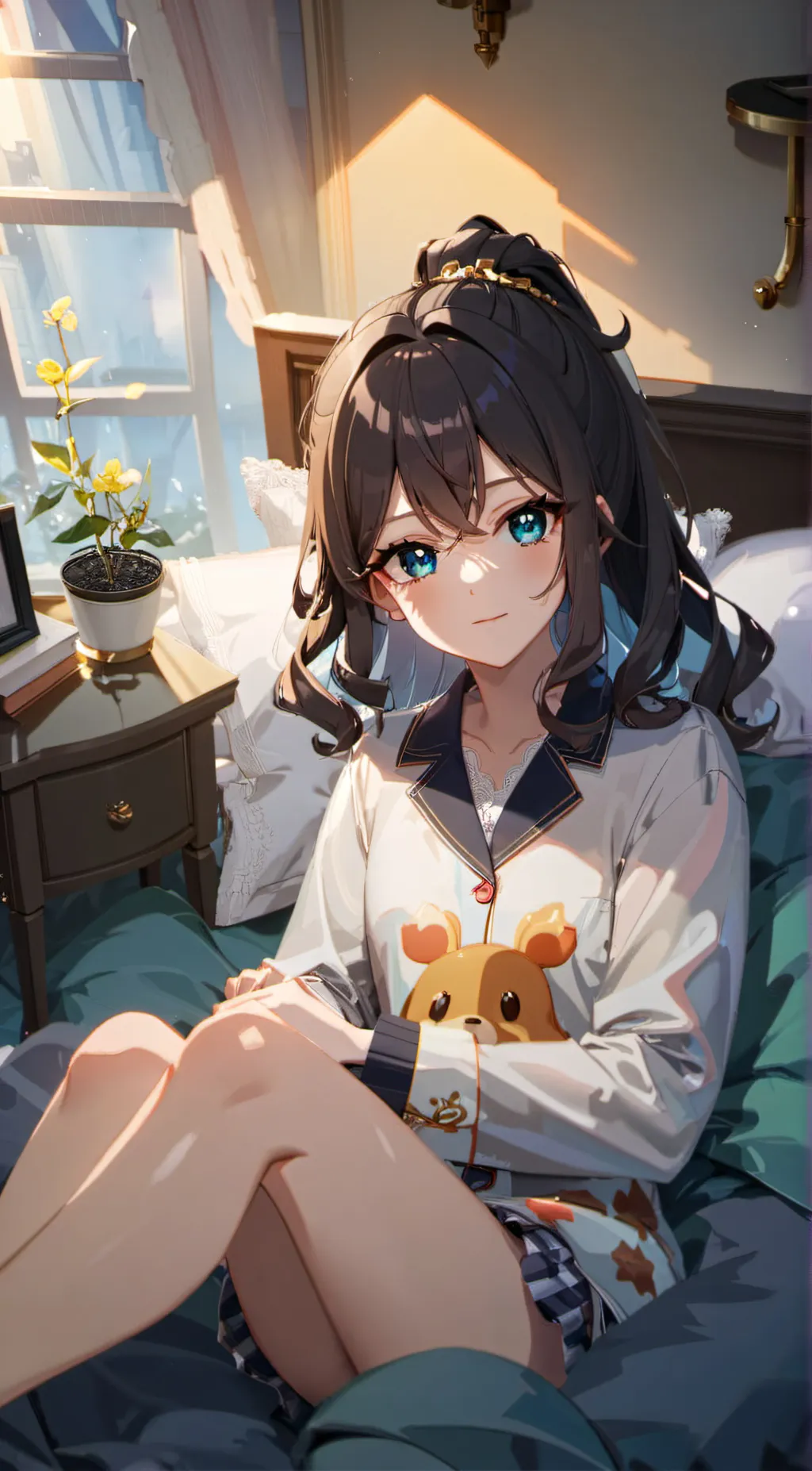 ai character: Lily background