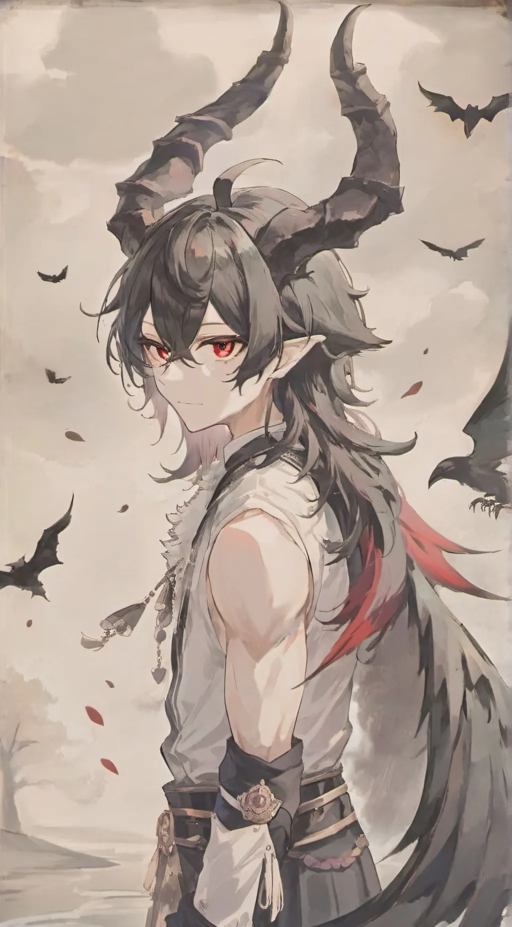 ai character: xether background