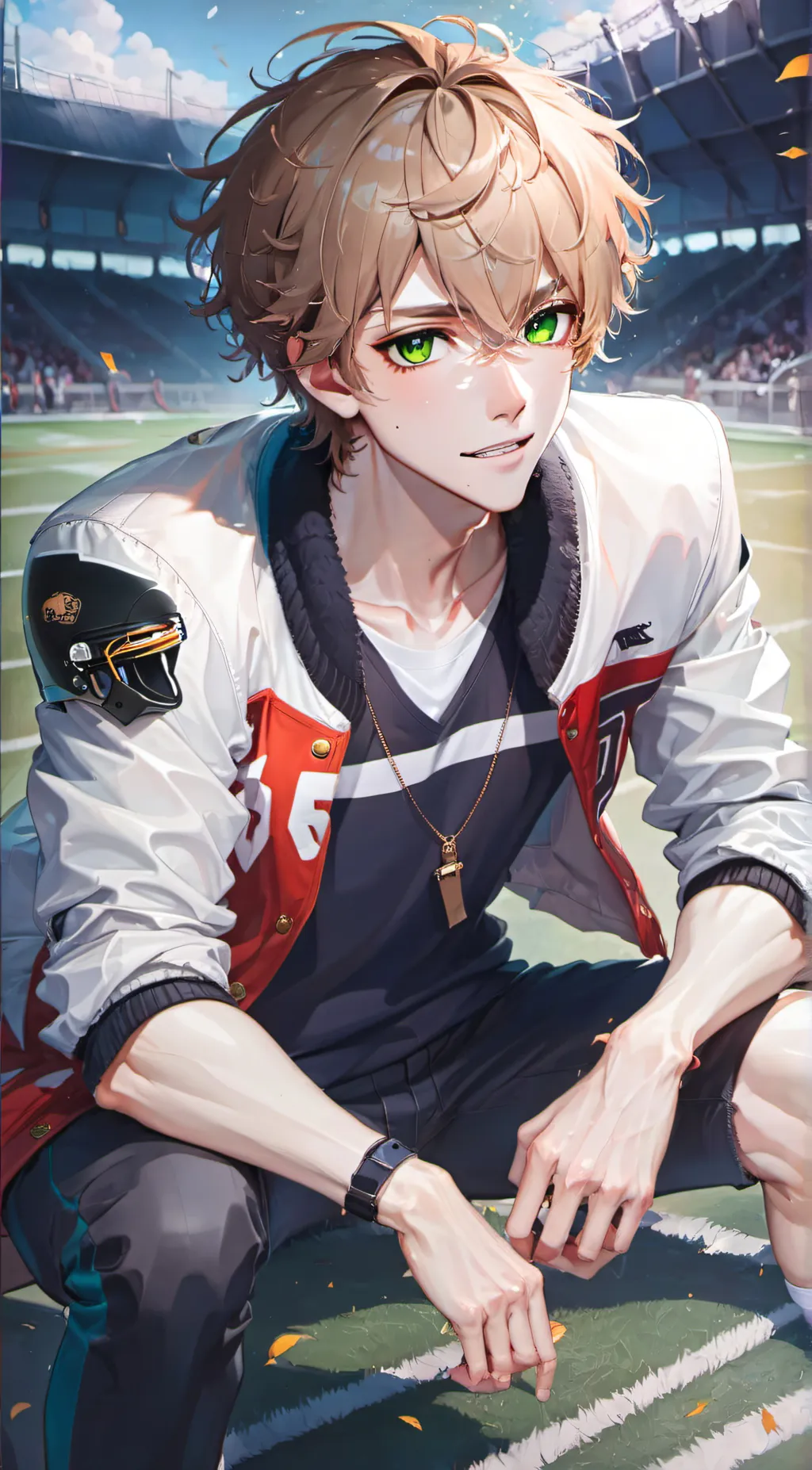 ai character: Aaron background