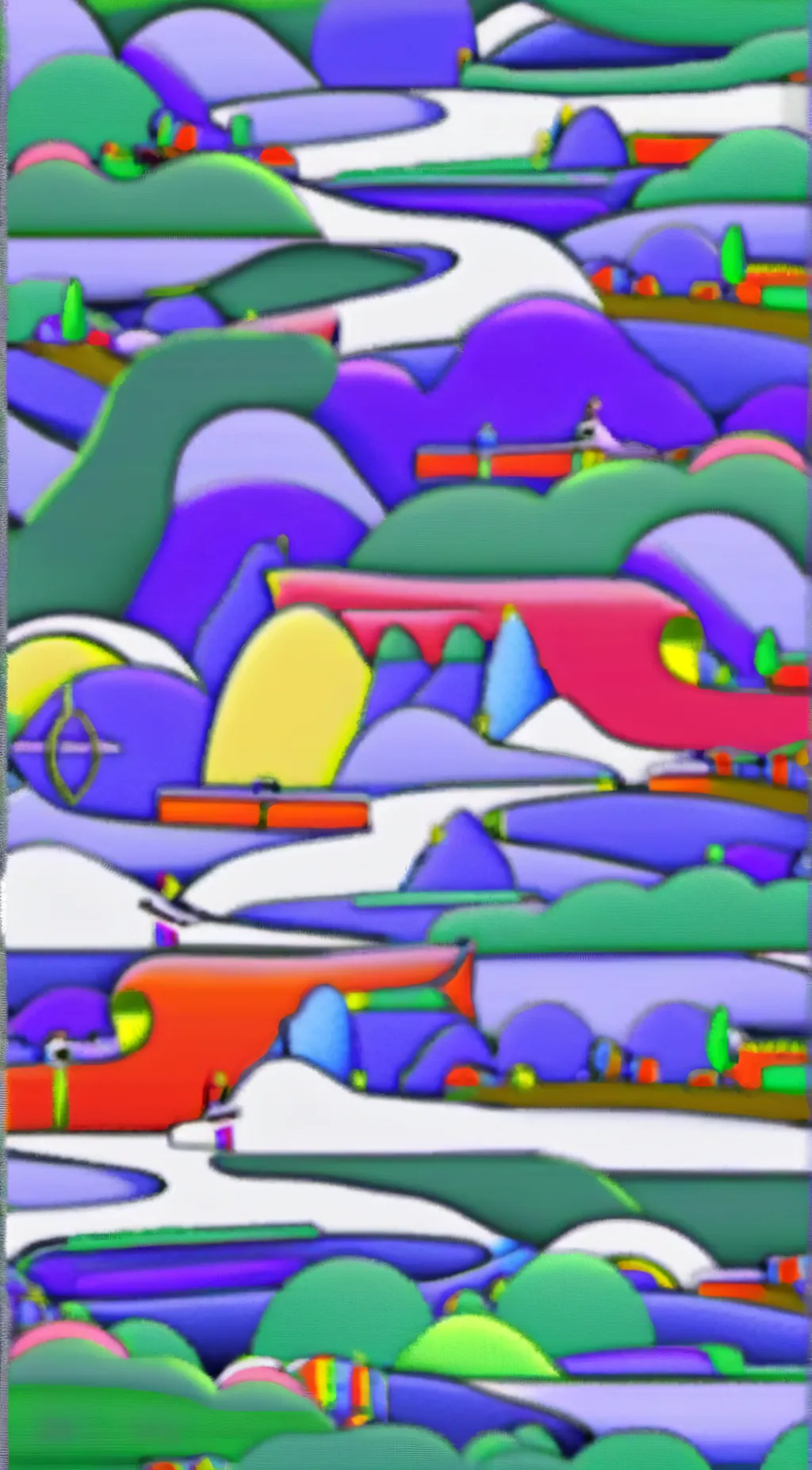 ai character: Rainbow Friends background