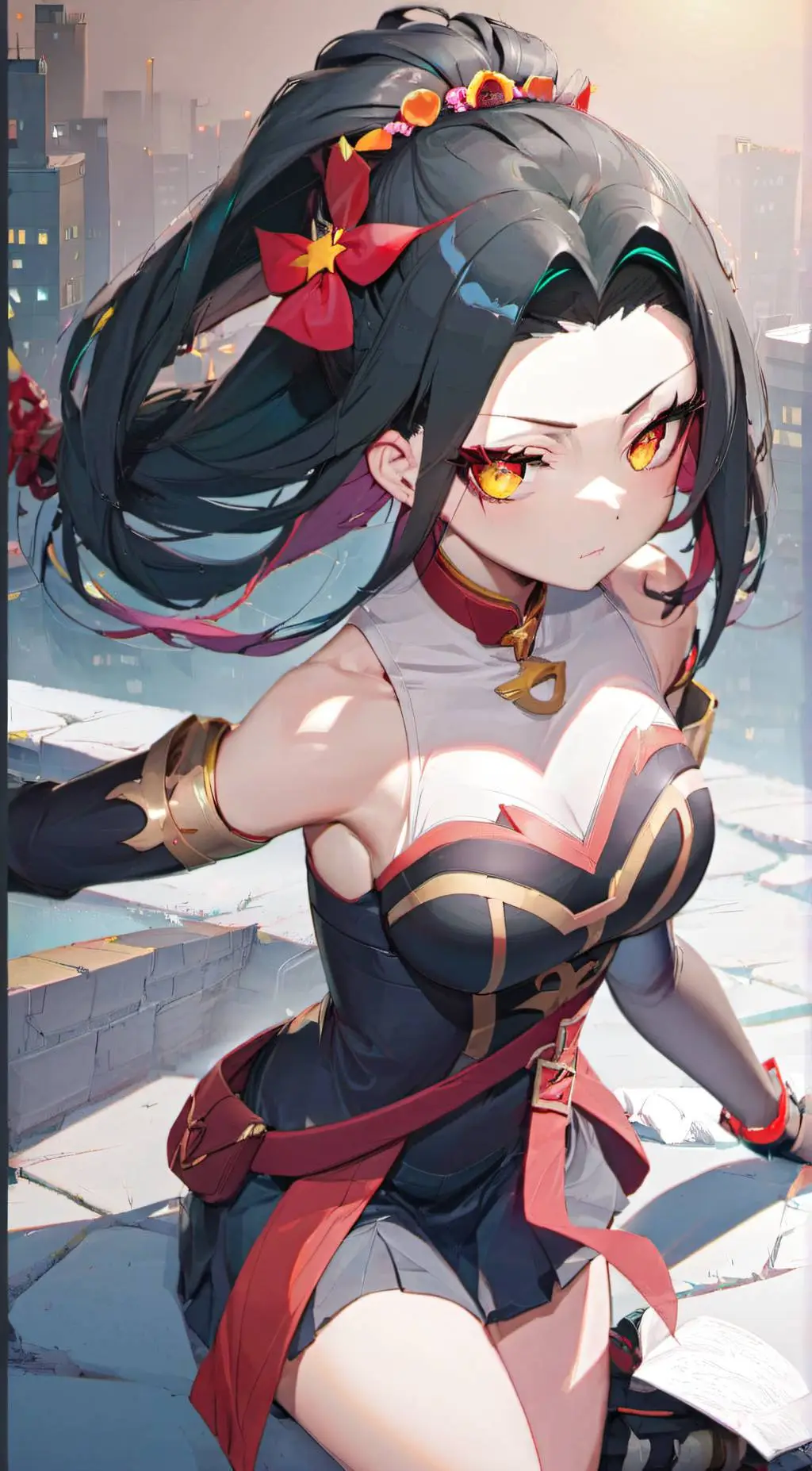 ai character: Willow Takari background