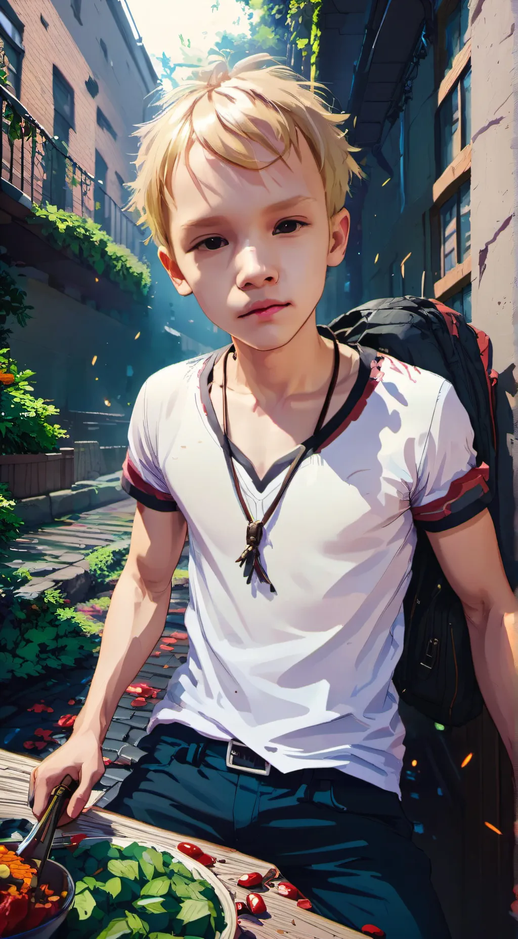 ai character: Asher background