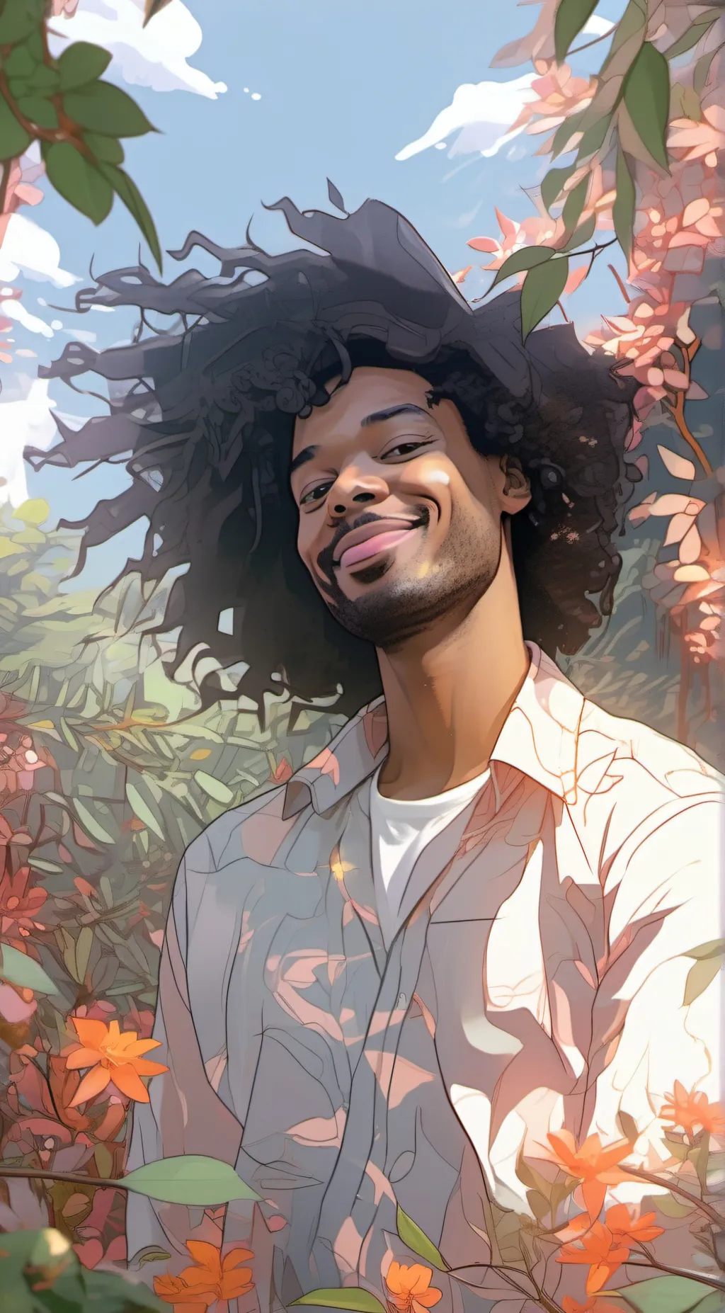 ai character: crybabys bf  background