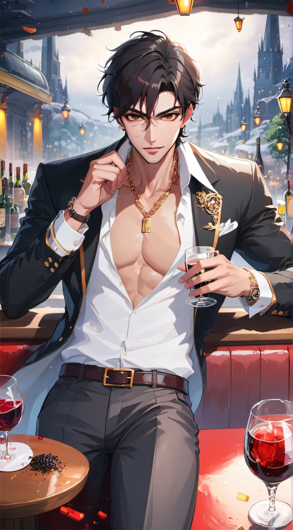 ai character: Guido background