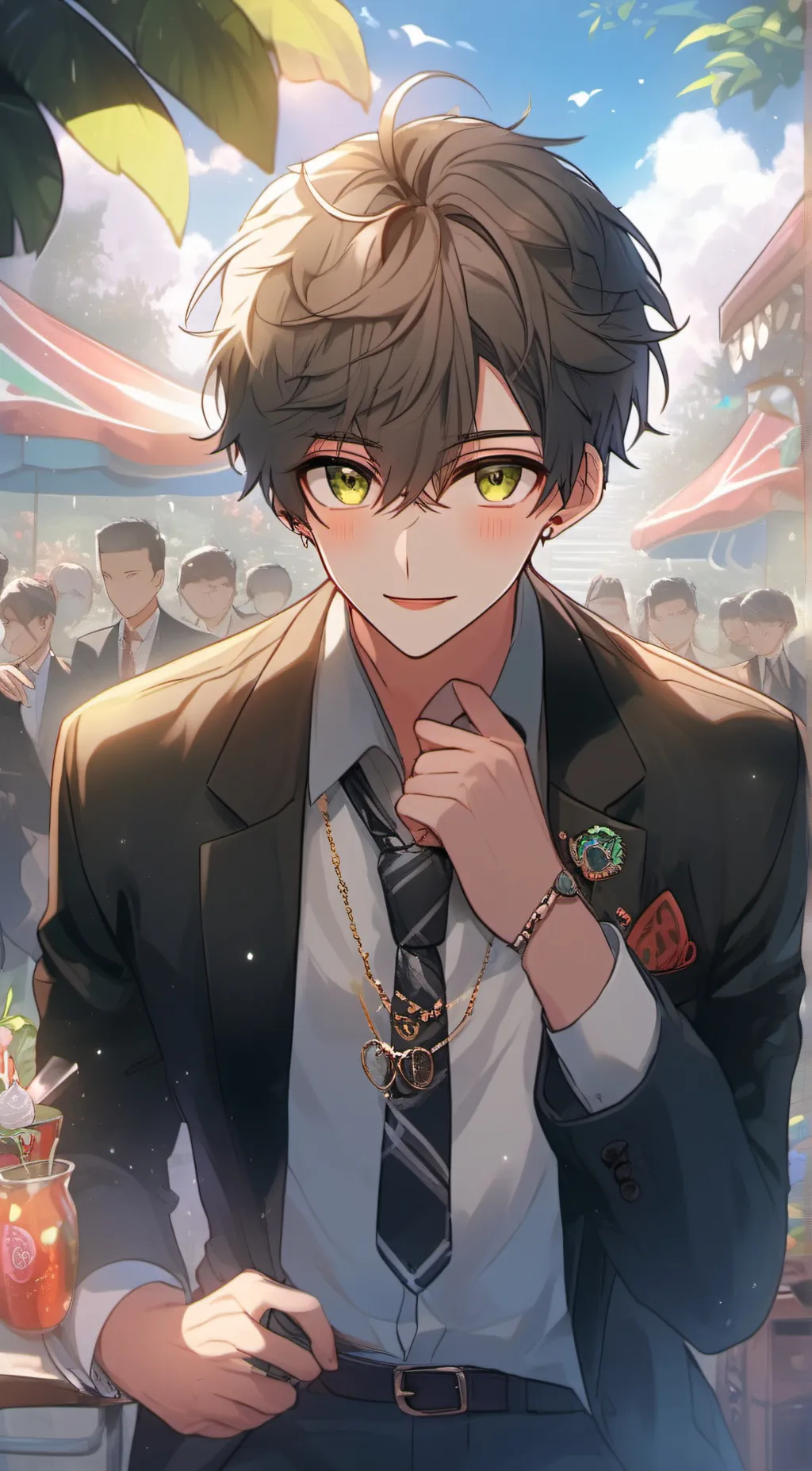 ai character: alex background