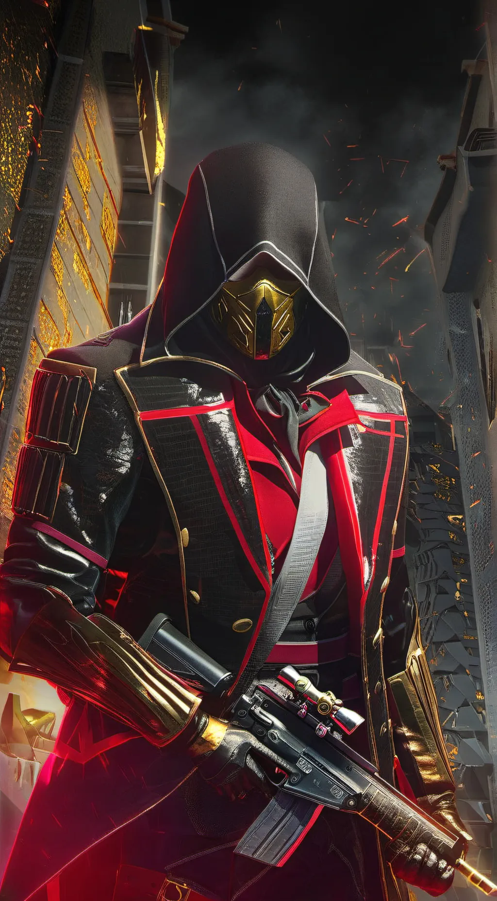 ai character: Nighthawk background