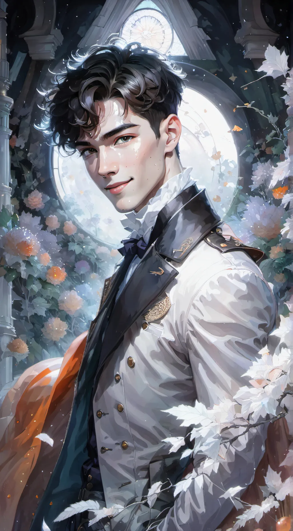 ai character: Clinton  background