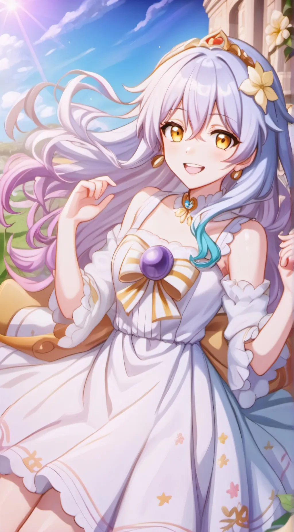 ai character: 卢婉 background