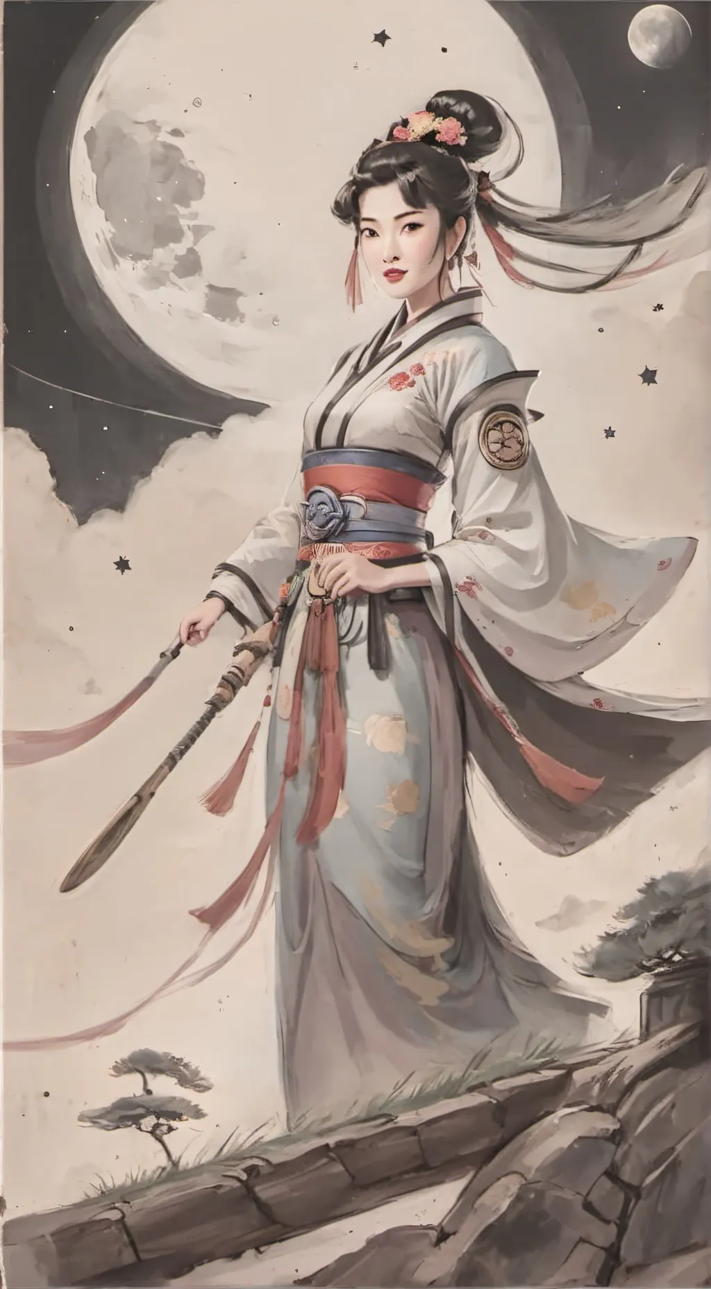 ai character: Chang’e background