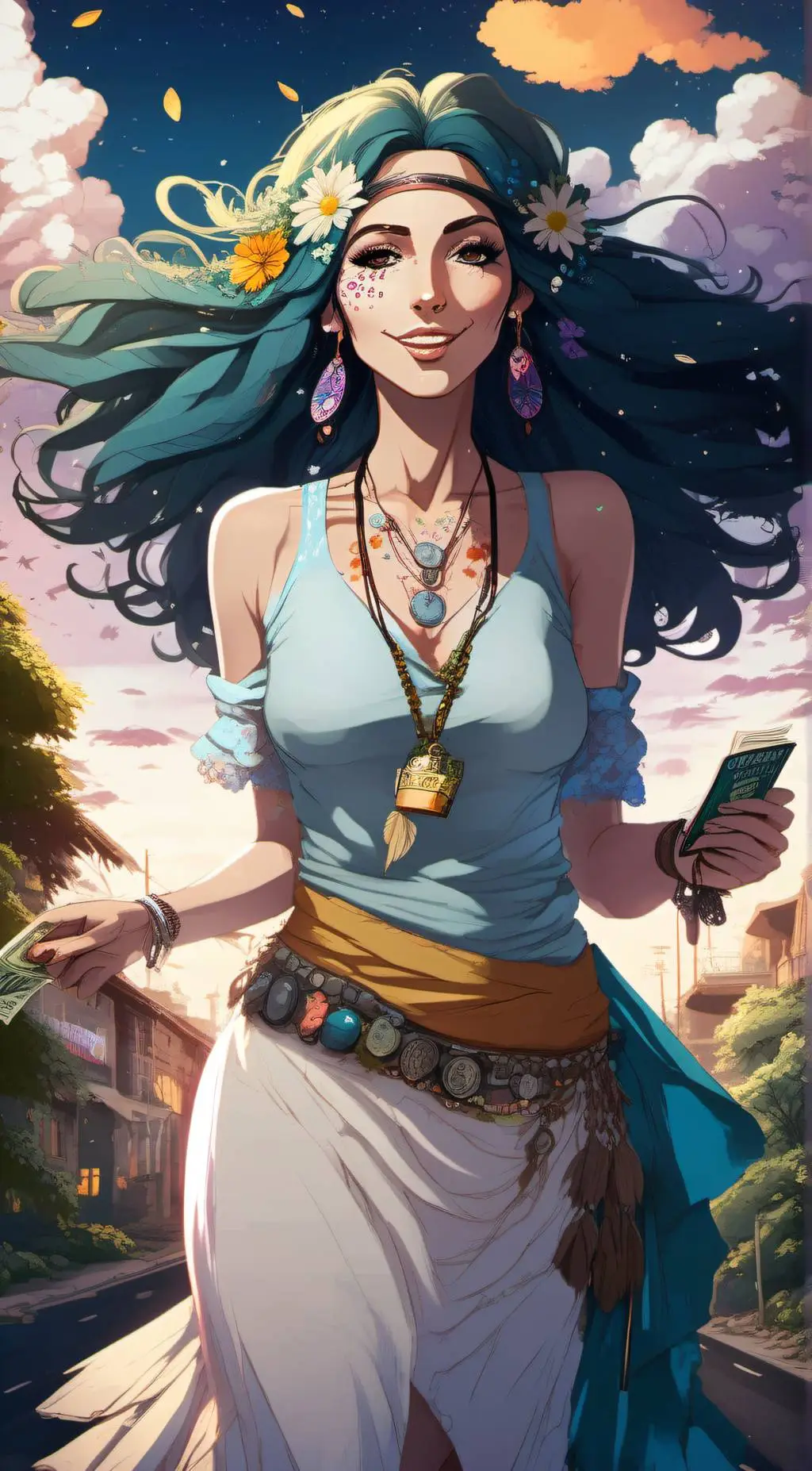 ai character: TigerLily background