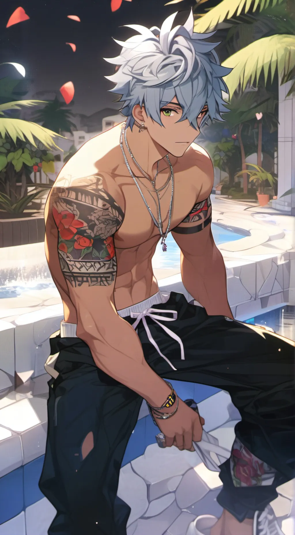 ai character: Andrew  background