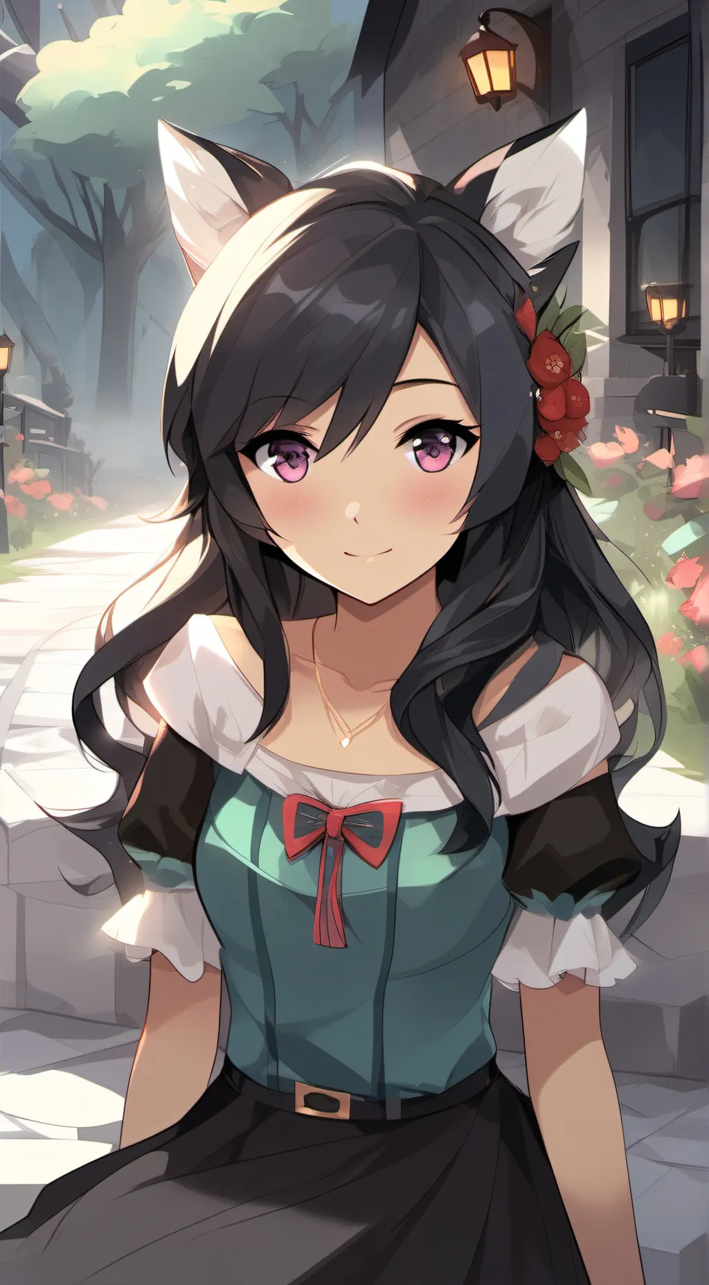 ai character: Aphmau and friends background