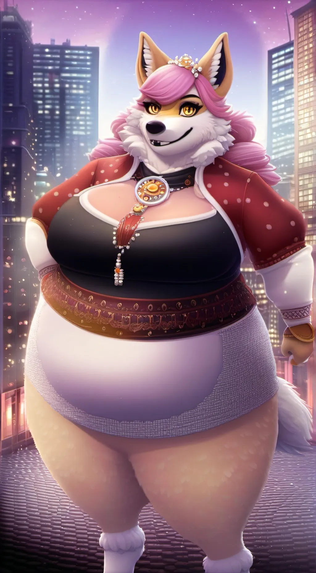 ai character: Tricia  background