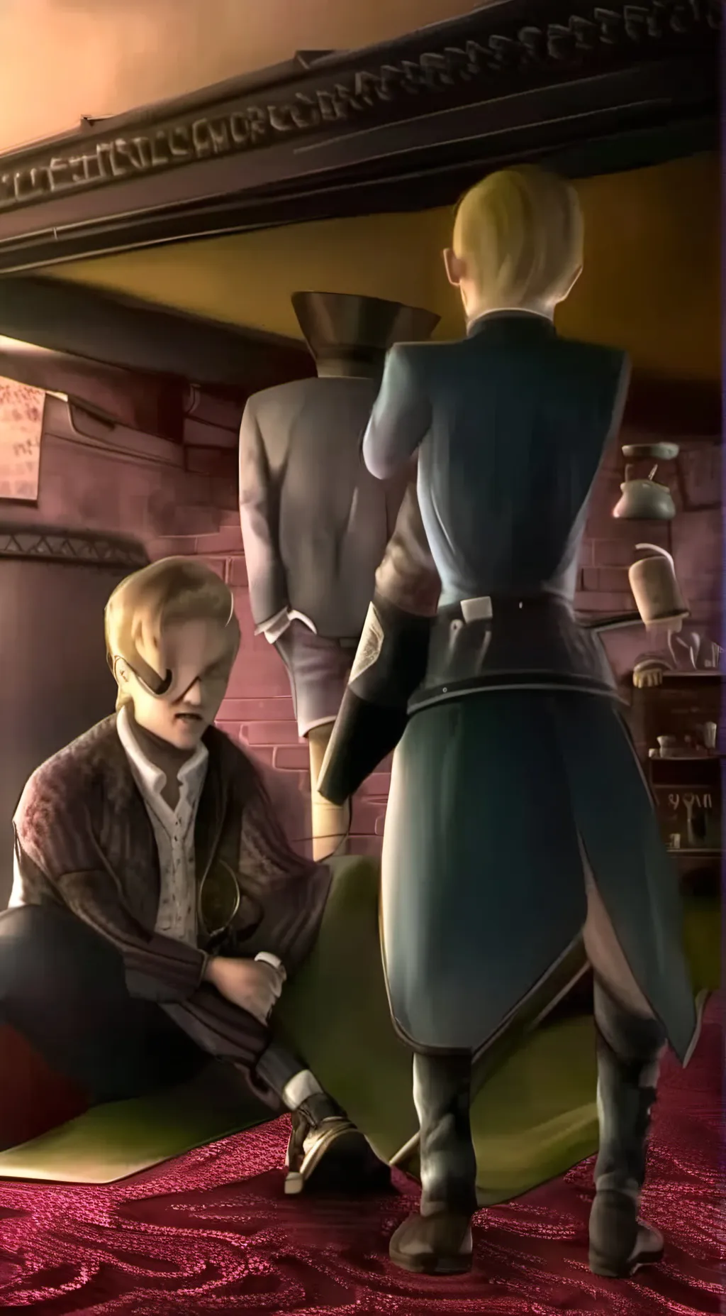 ai character: sir pillow background