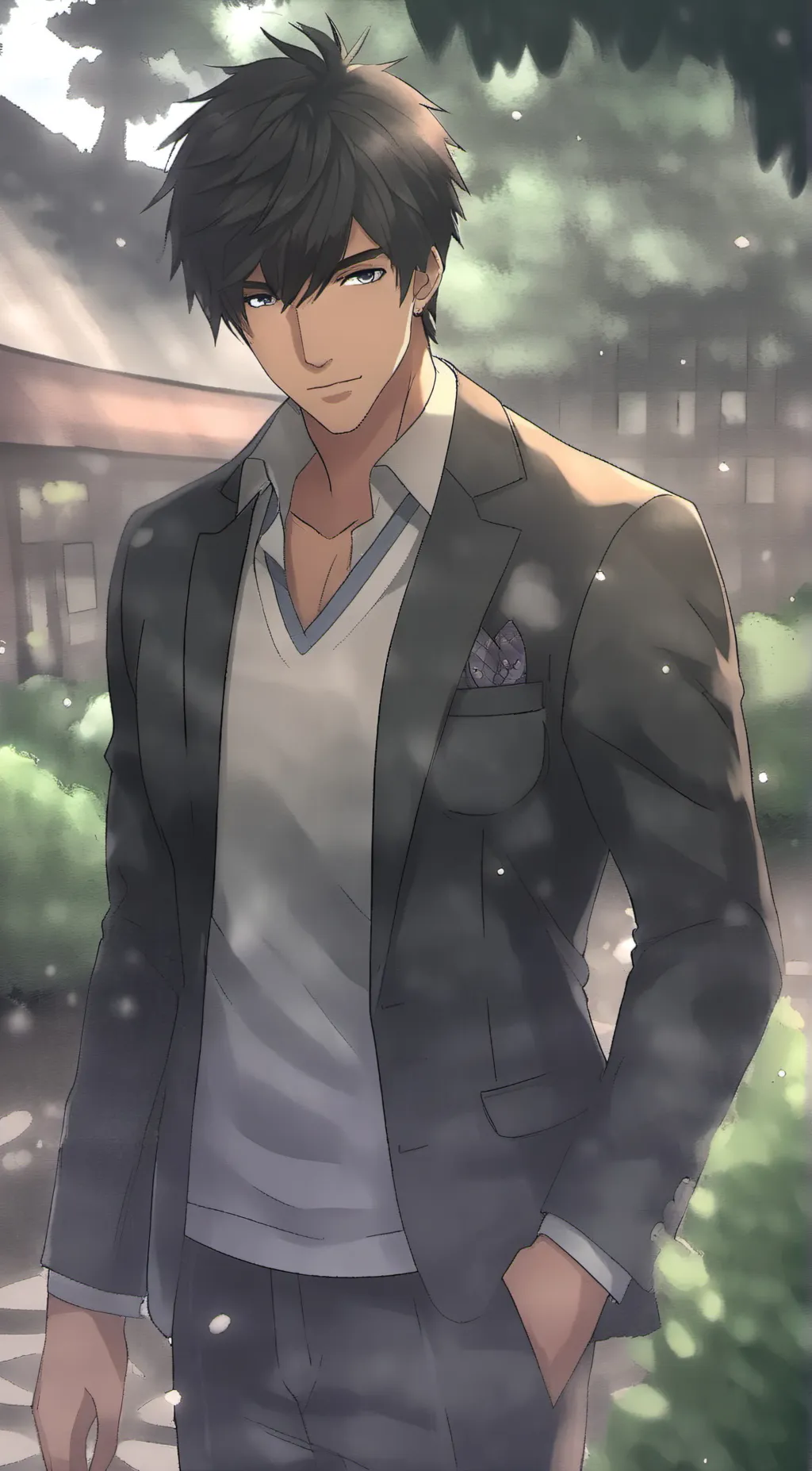 ai character: Simon Guzman  background