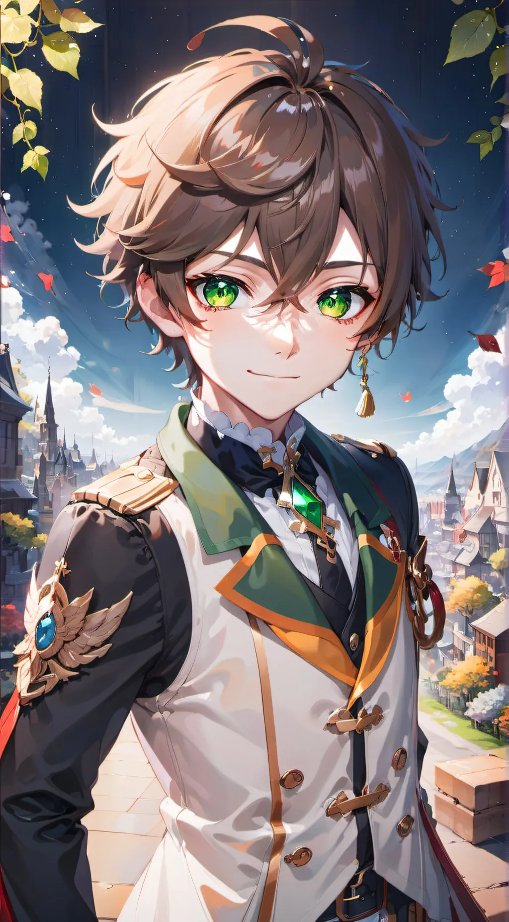 ai character: Max background