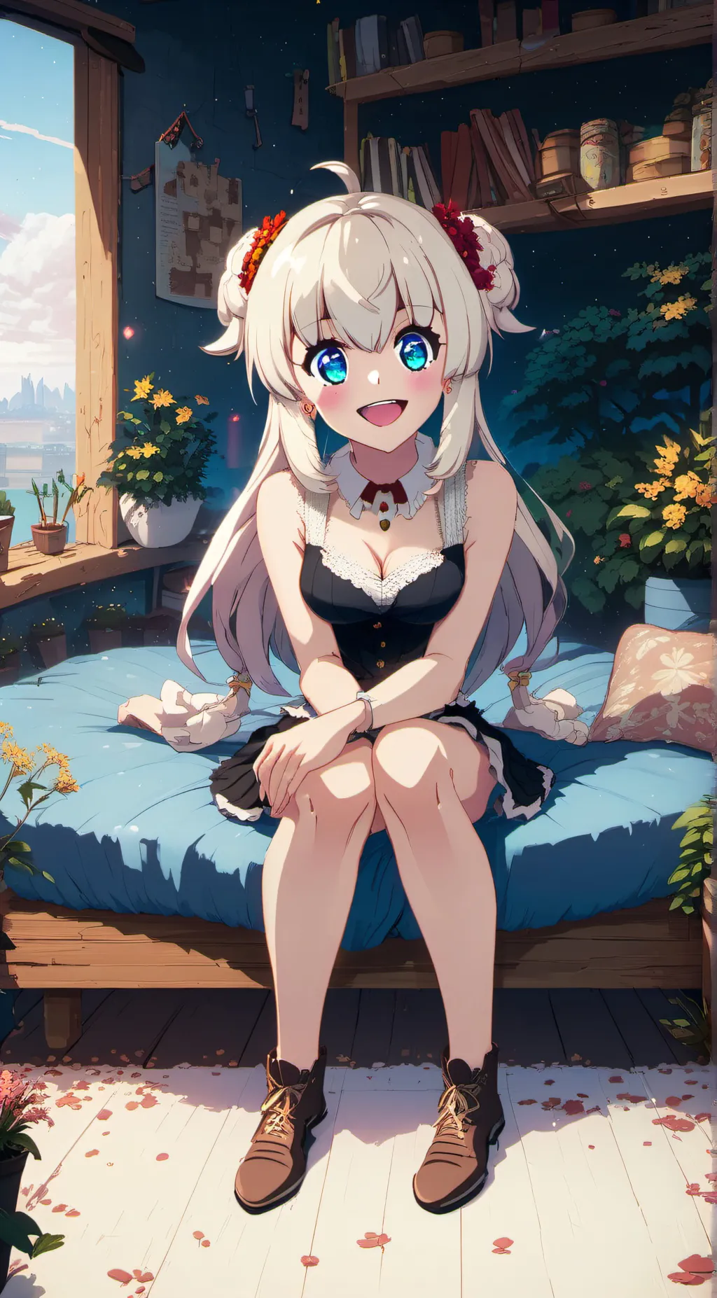 ai character: June  background