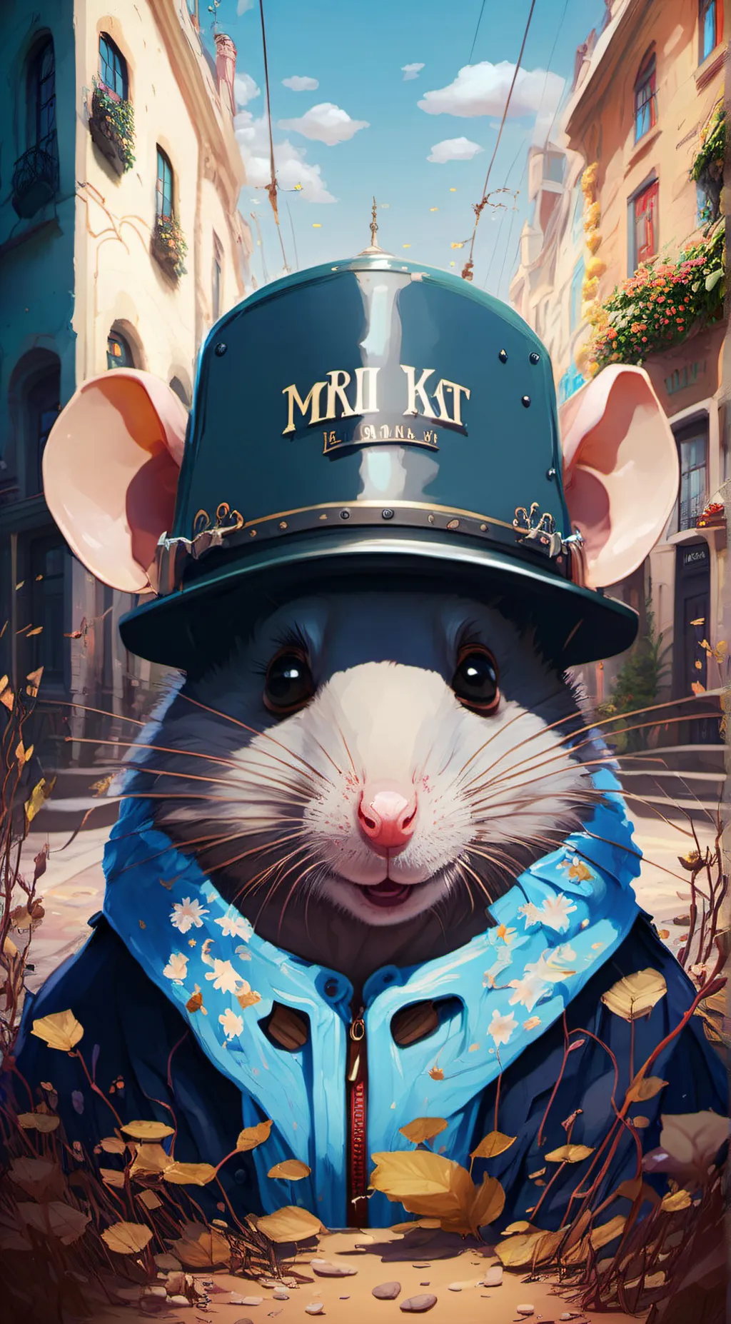 ai character: I'm ava I'm a rat background