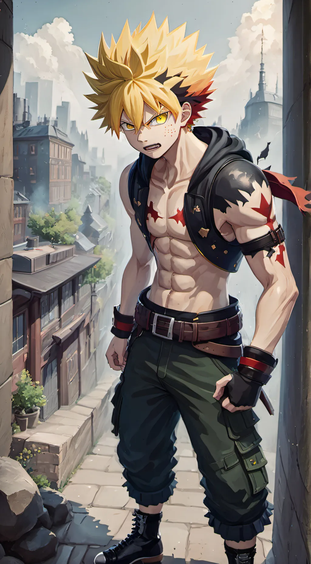 Talkie AI - Chat with Bakugou/Kacchan