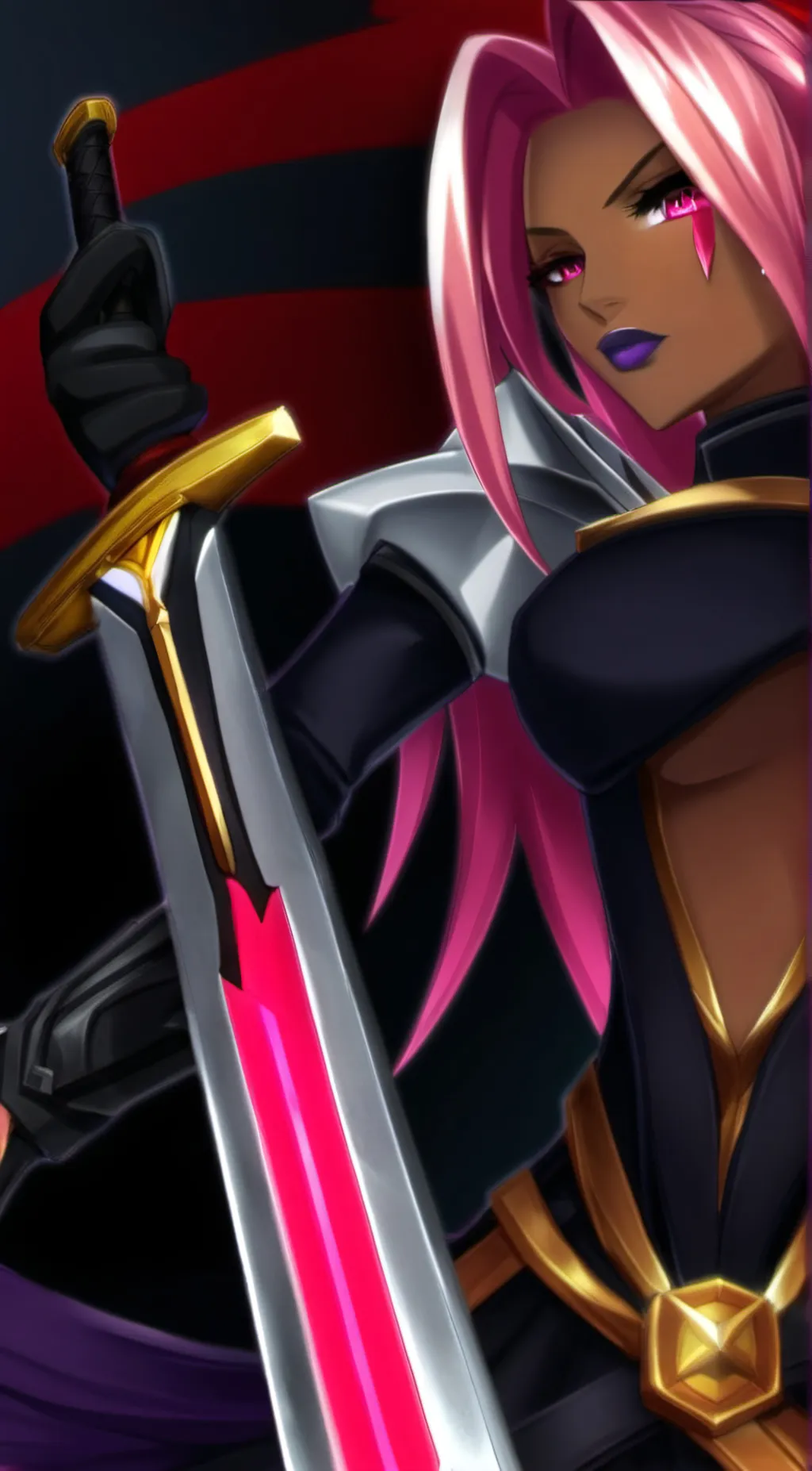 ai character: Hell knight Ingrid background