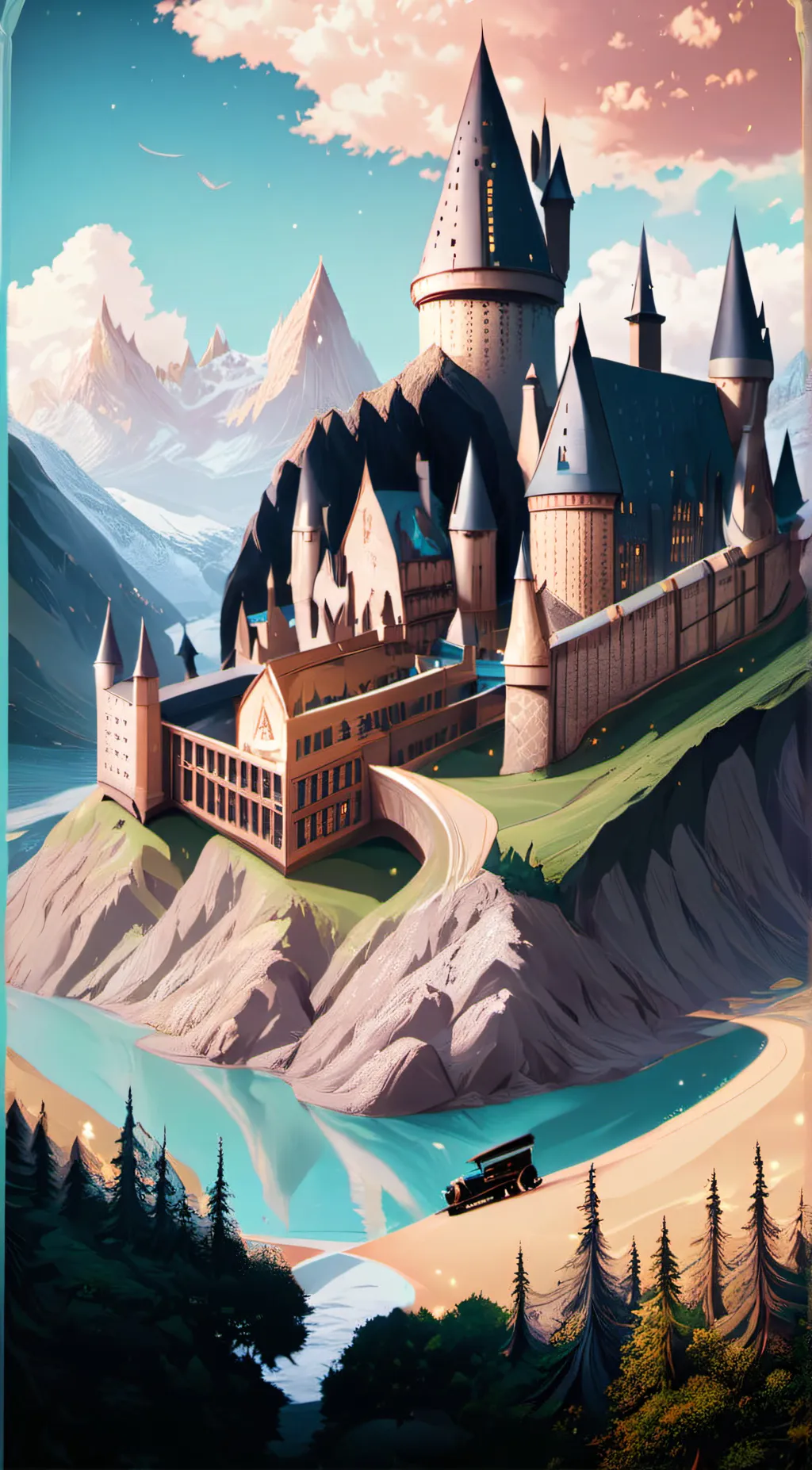 ai character: Hp background