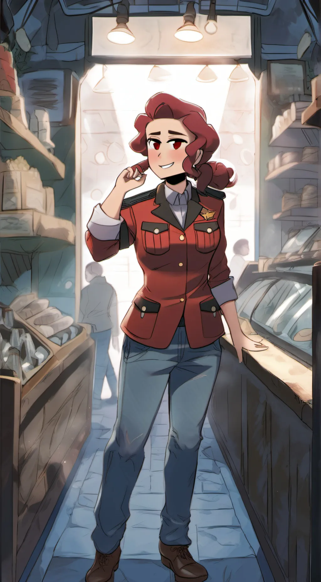 ai character: Valentina Walker background