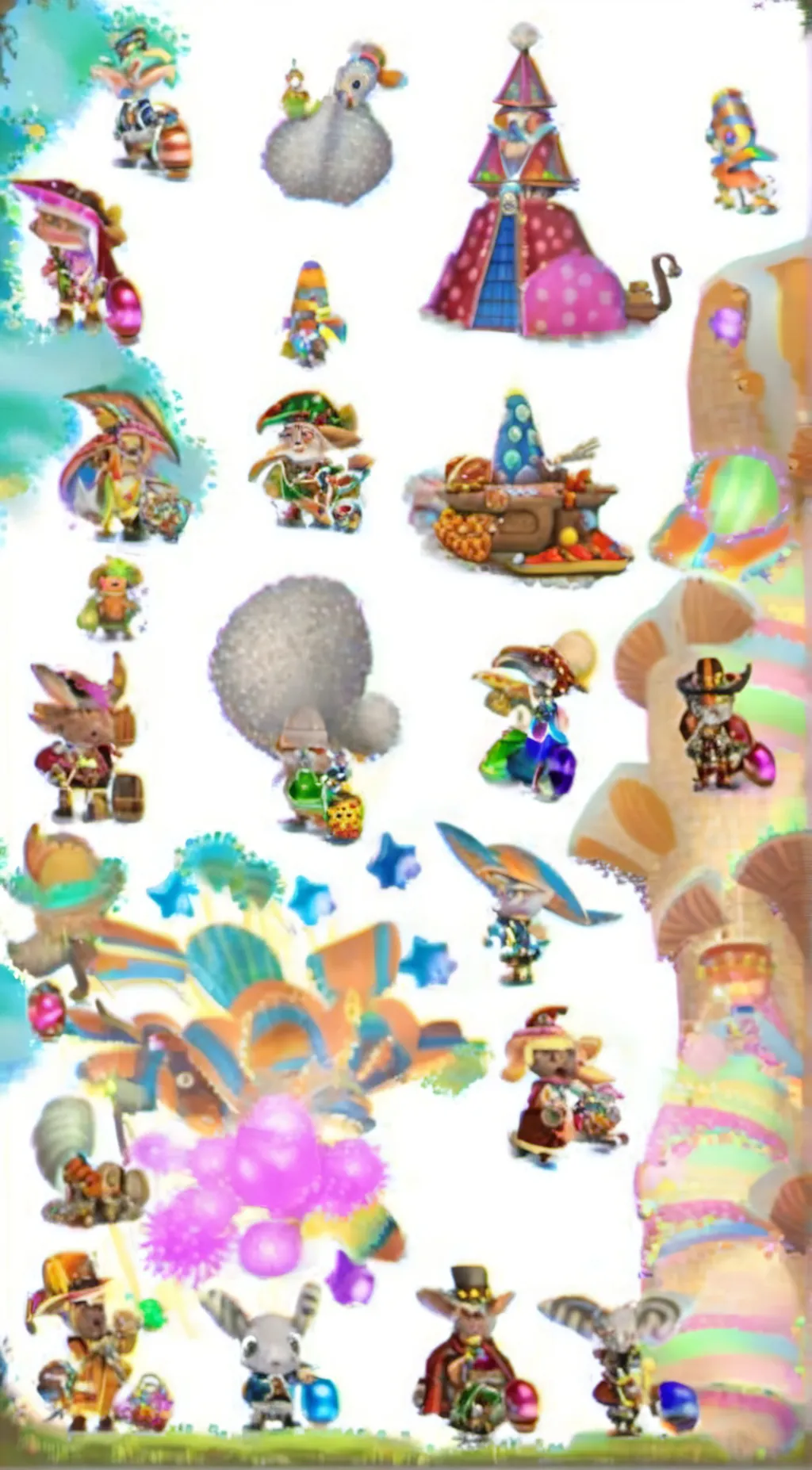 ai character: ethereals x TADC  background