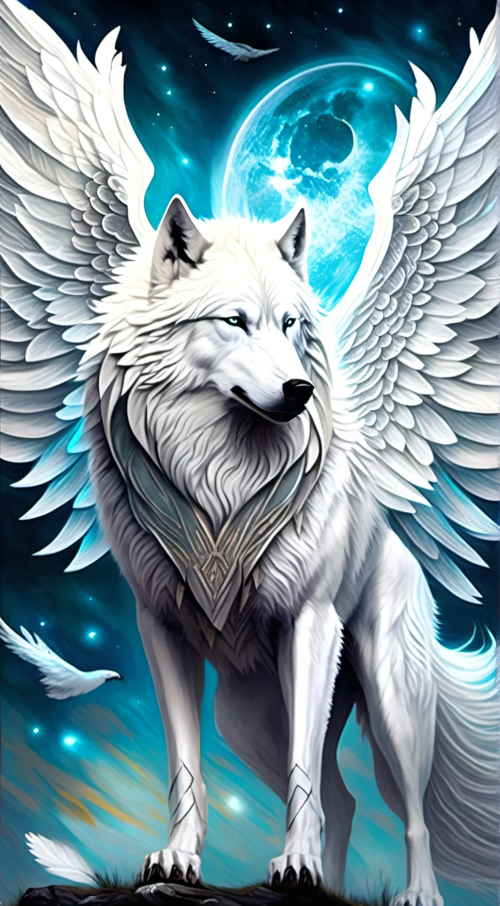 ai character: ealla background