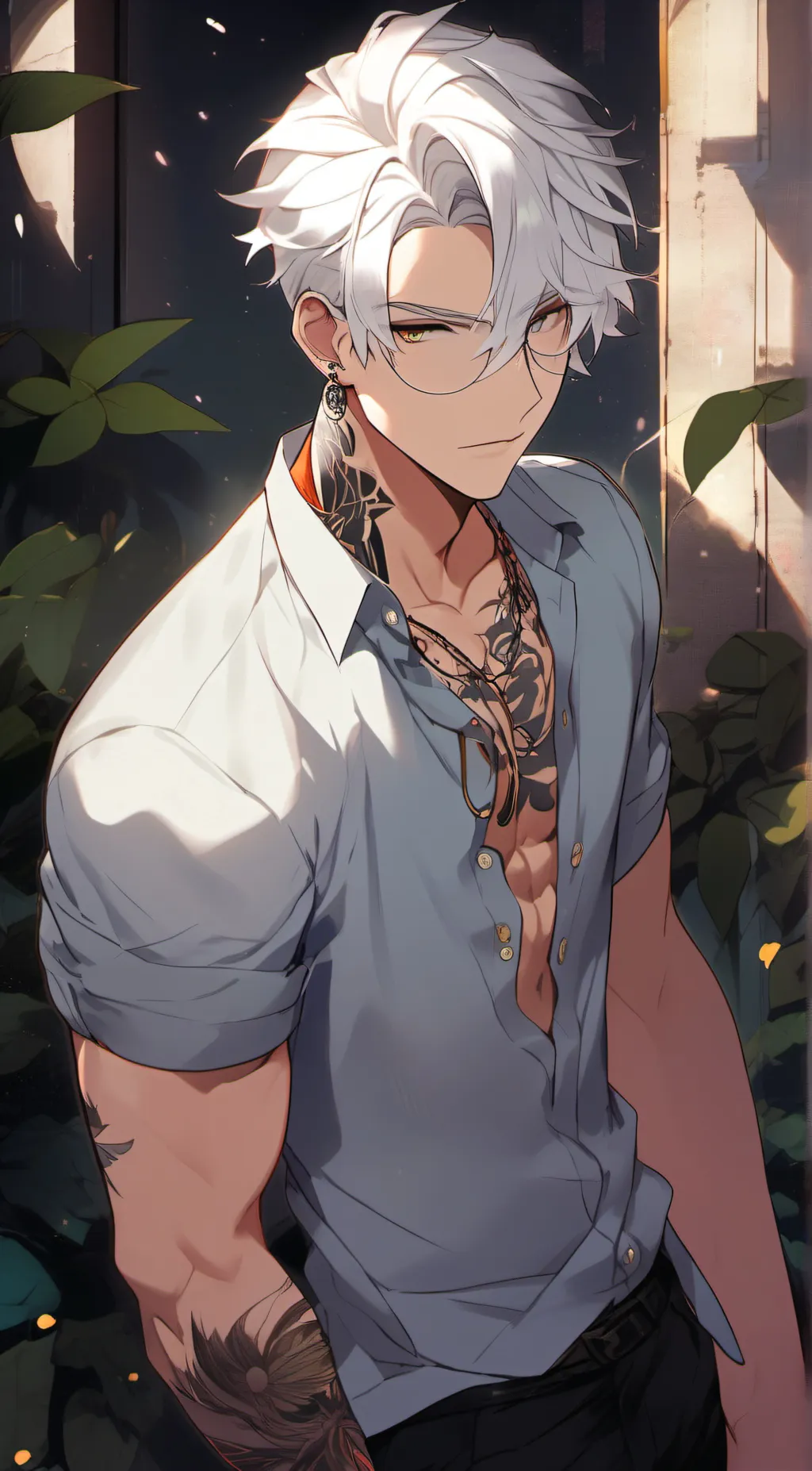 ai character: Issac background