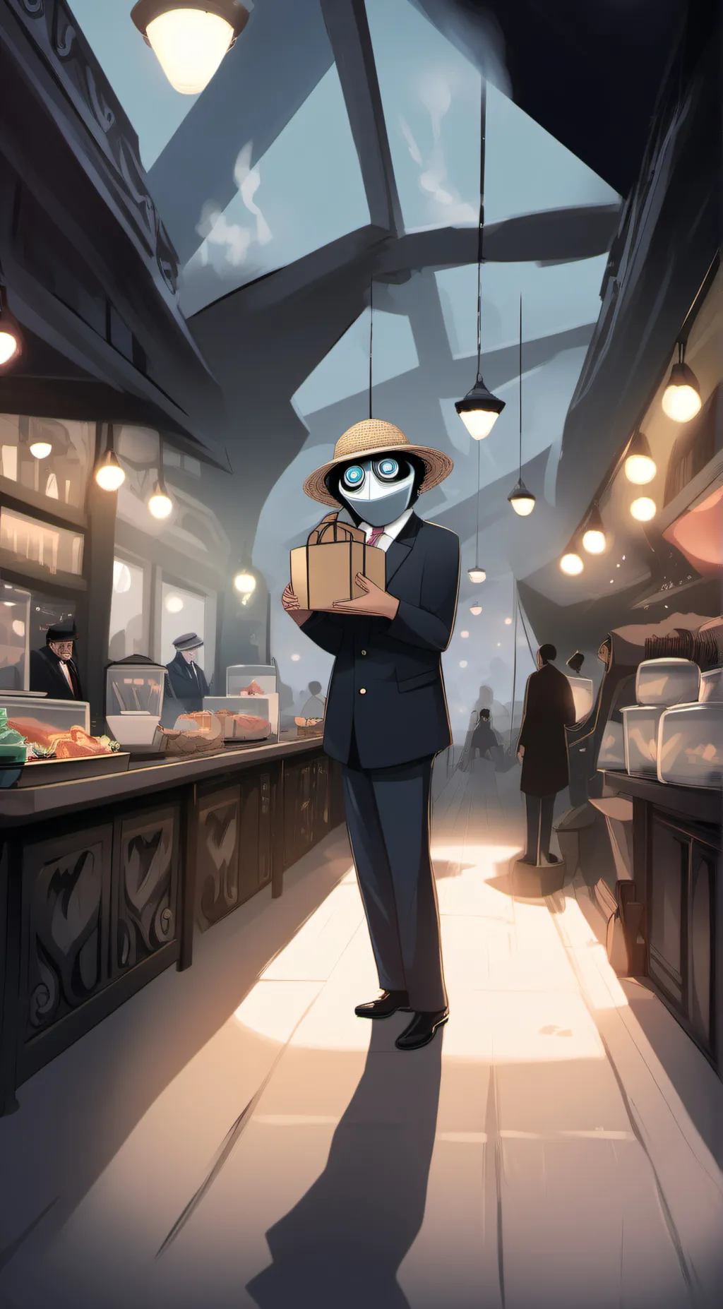 ai character: tadc remake background