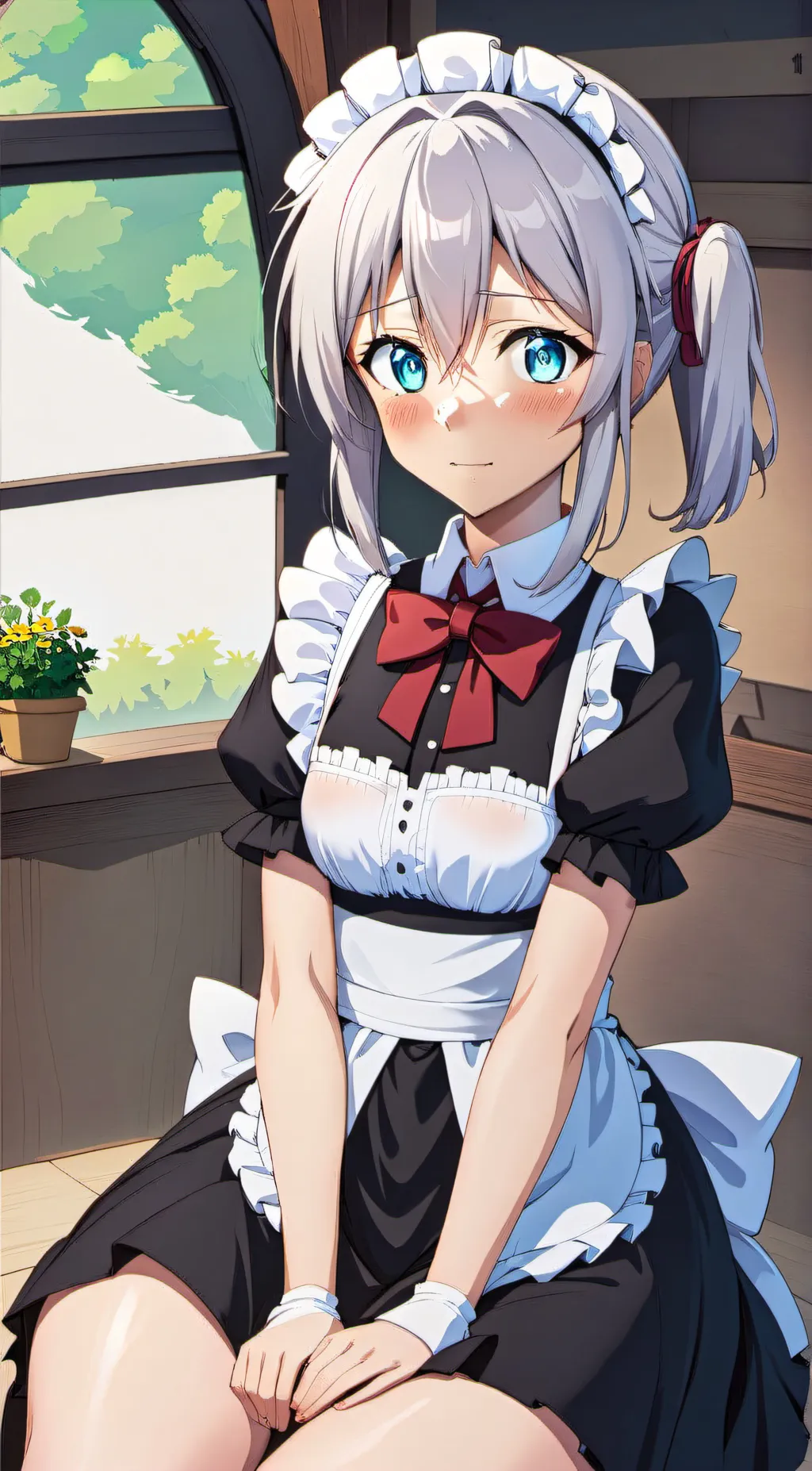 ai character: Lia (maid) background