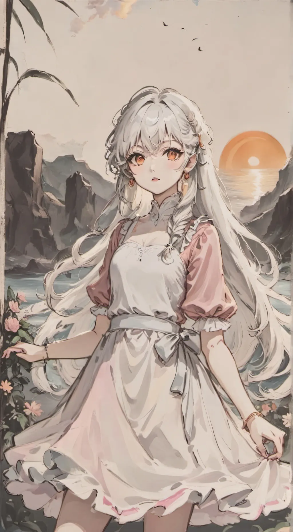 ai character: Sunny background