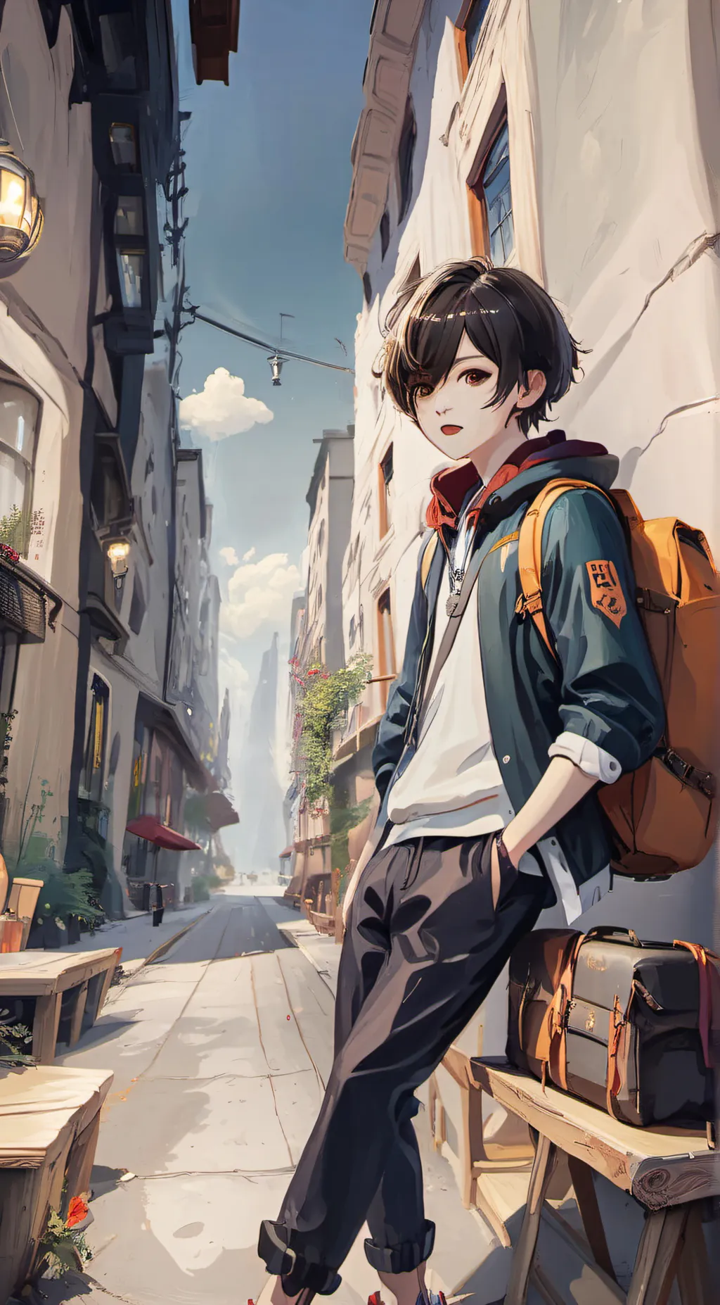 ai character: Nathaniel background