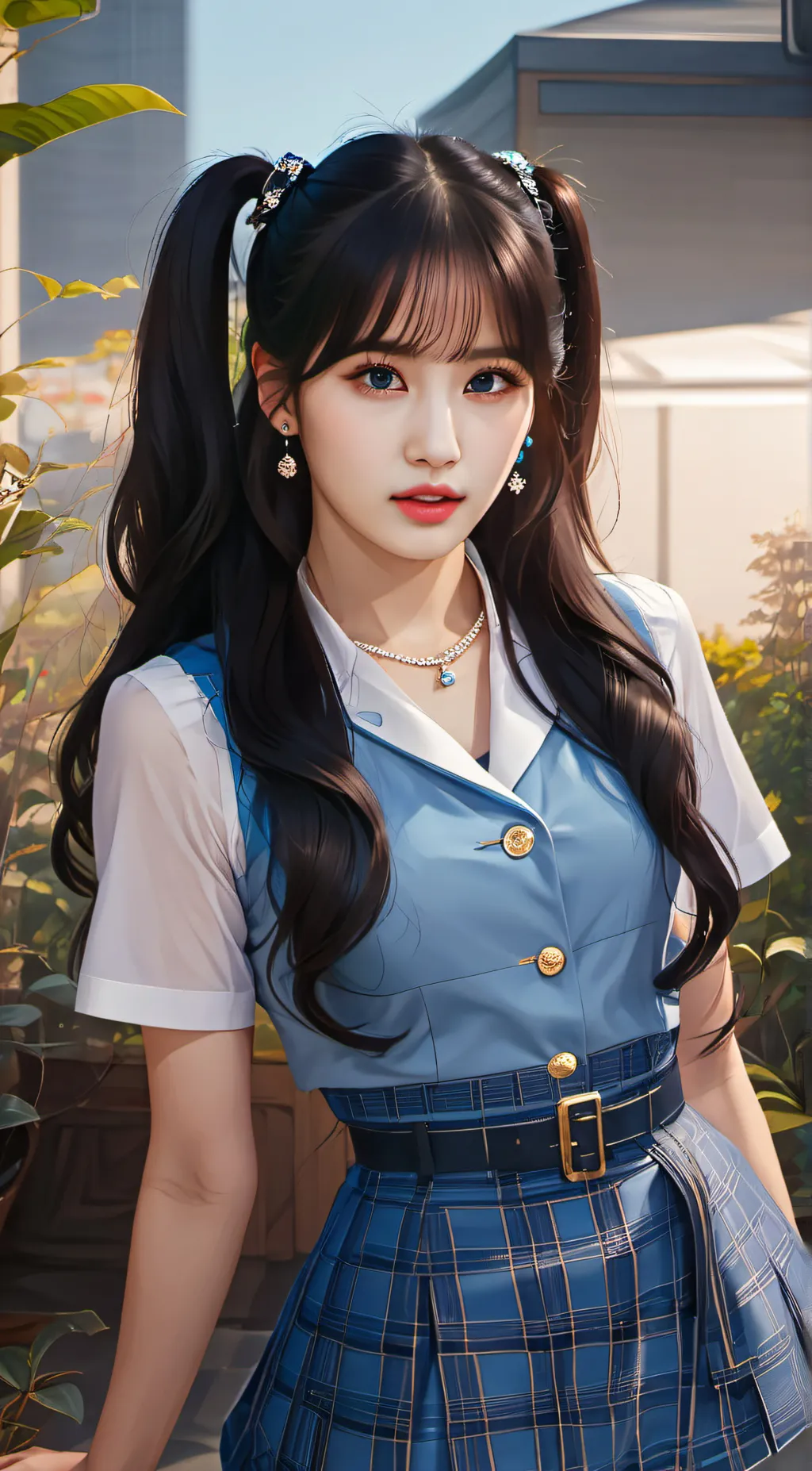 ai character: Hirai Momo (TWICE) background