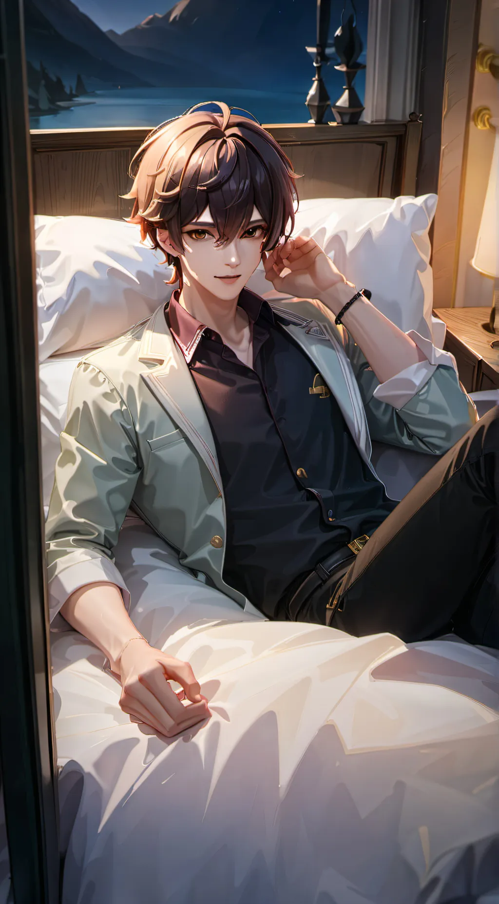 ai character: kevin background