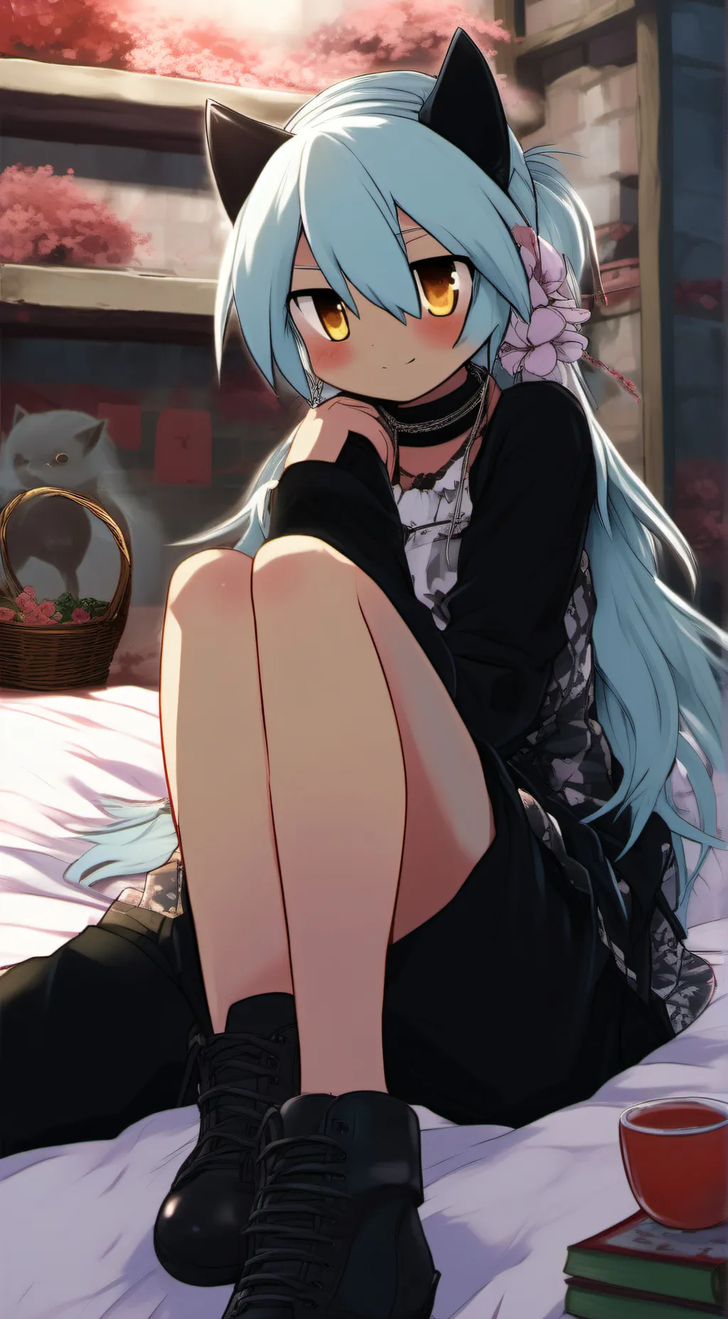 ai character: Neko seek sister~ background