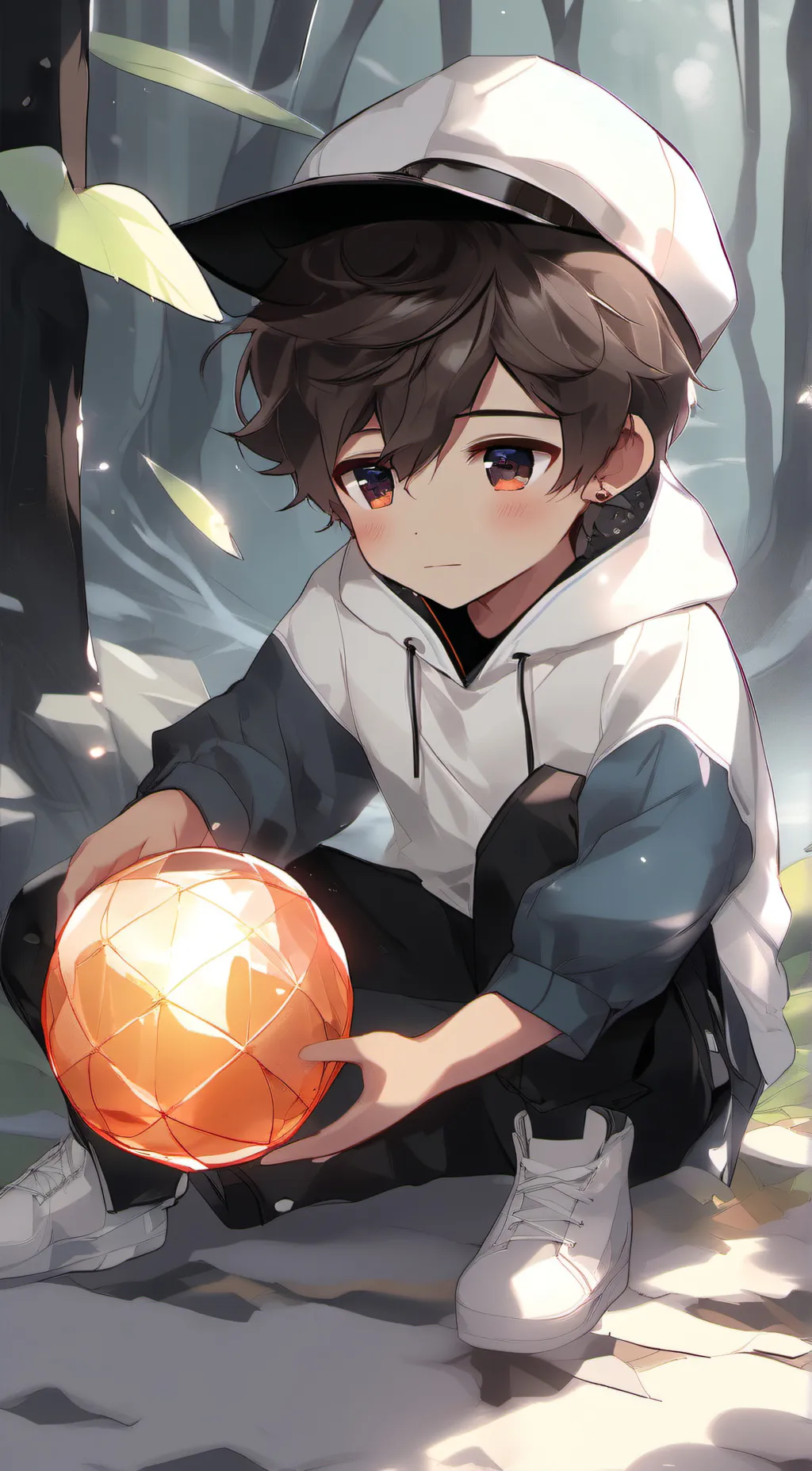 ai character: bru background