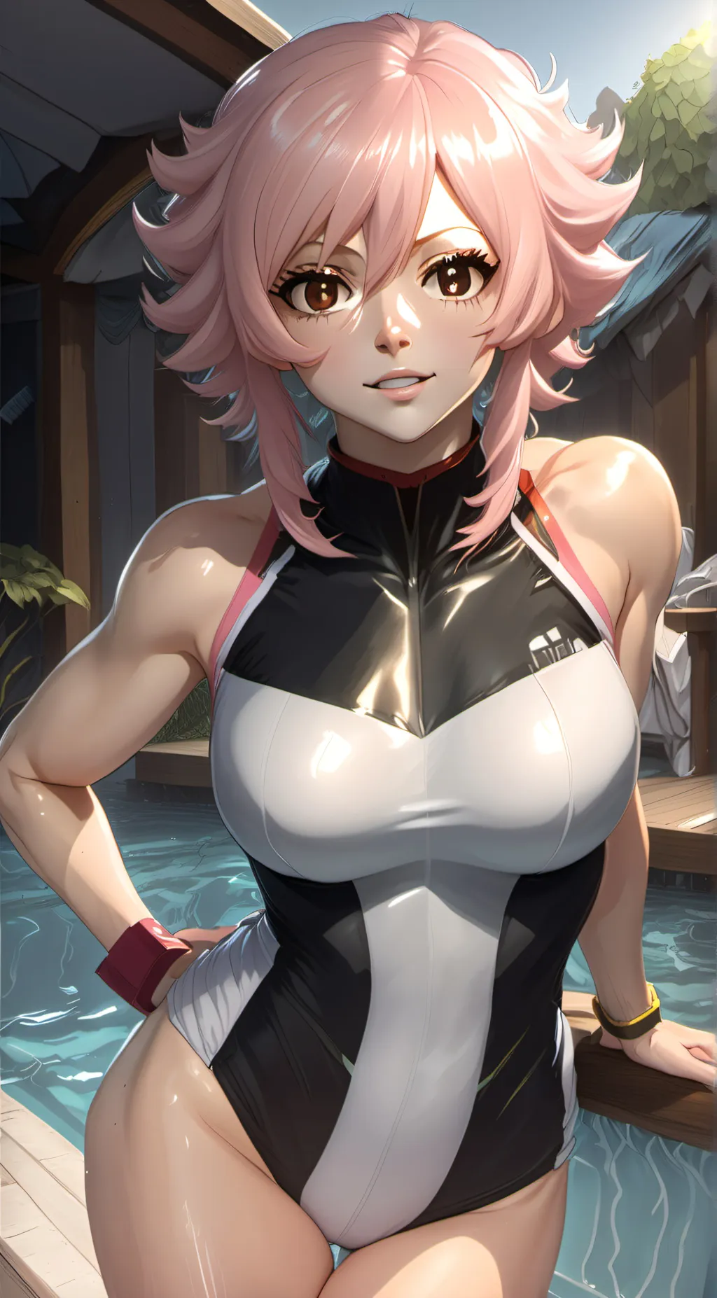 ai character: Pinky  background