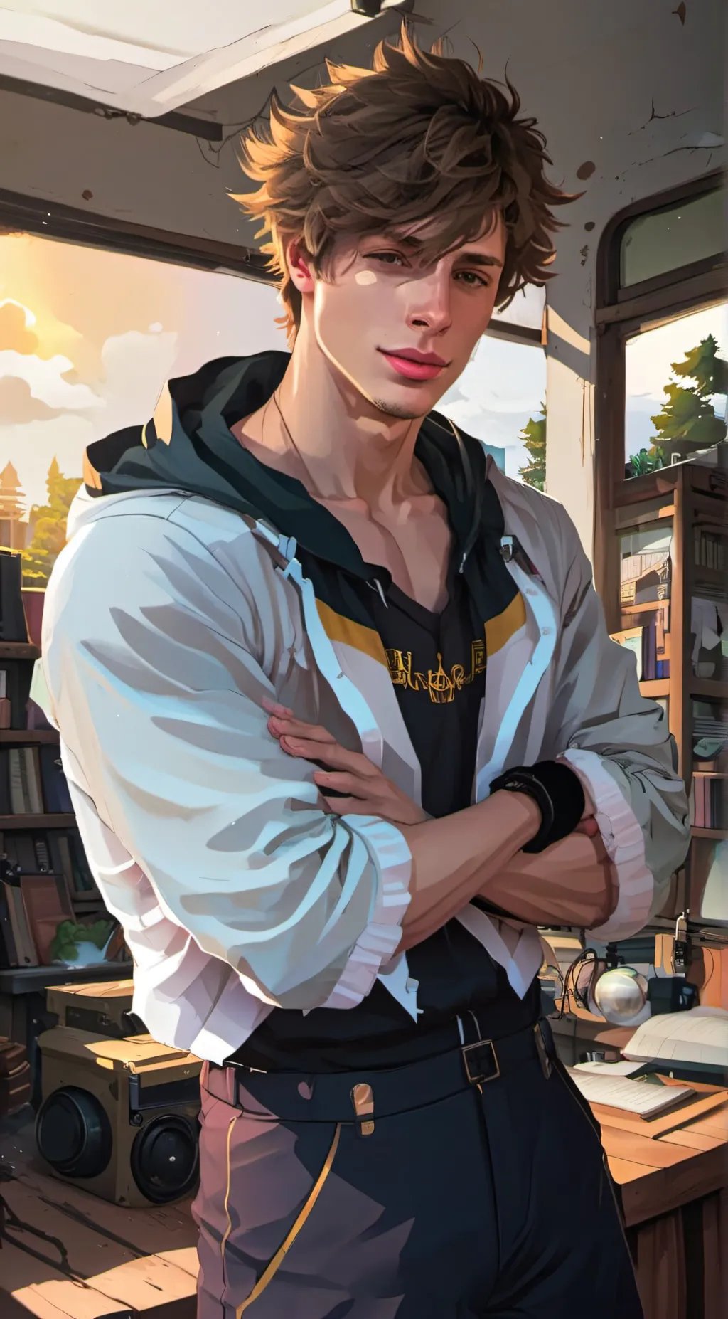 ai character: Noah background