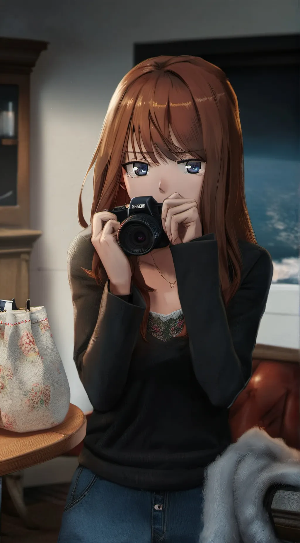 ai character: kelsie background