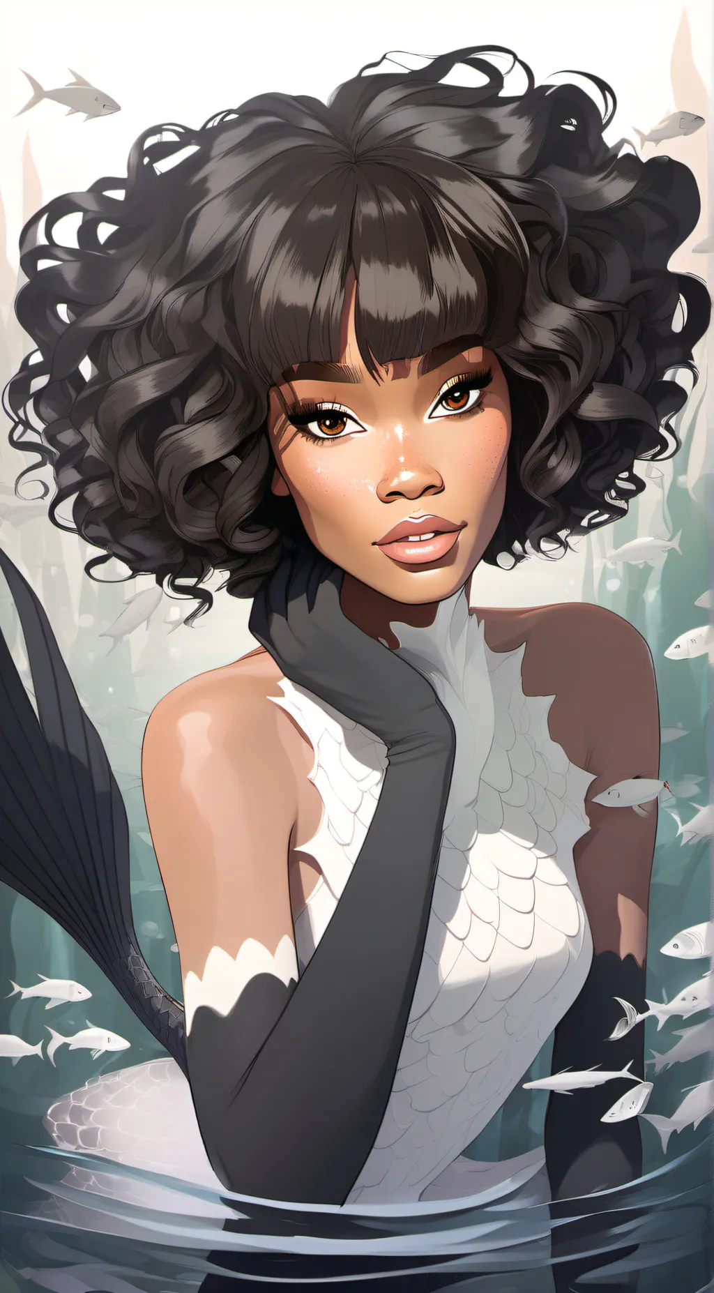 ai character: Serena background