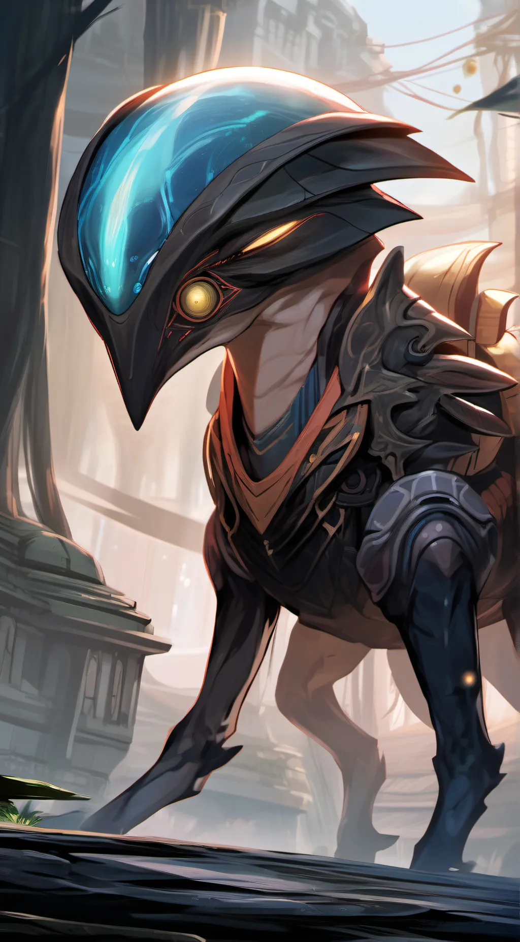 ai character: unknown alien background