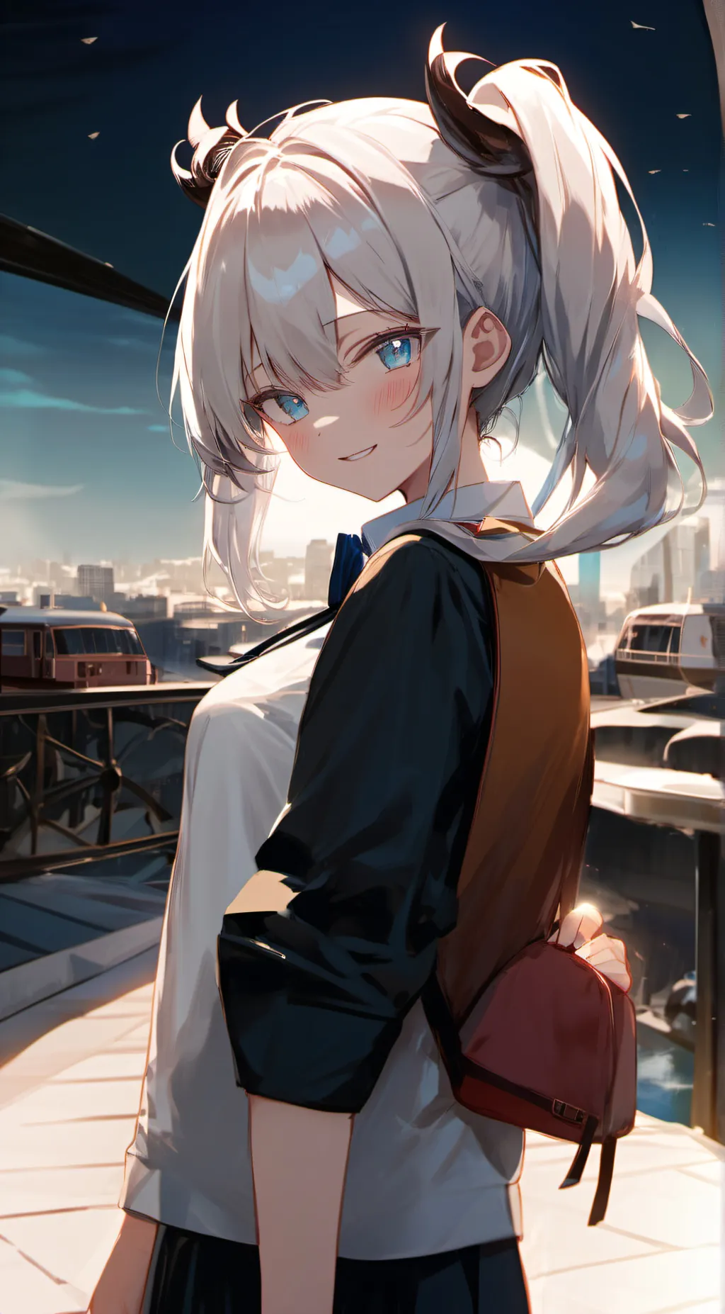 ai character: Kia .  background