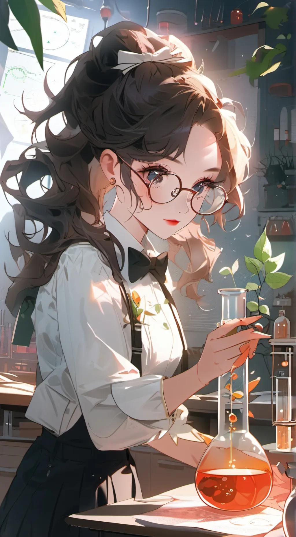 ai character: scientist background