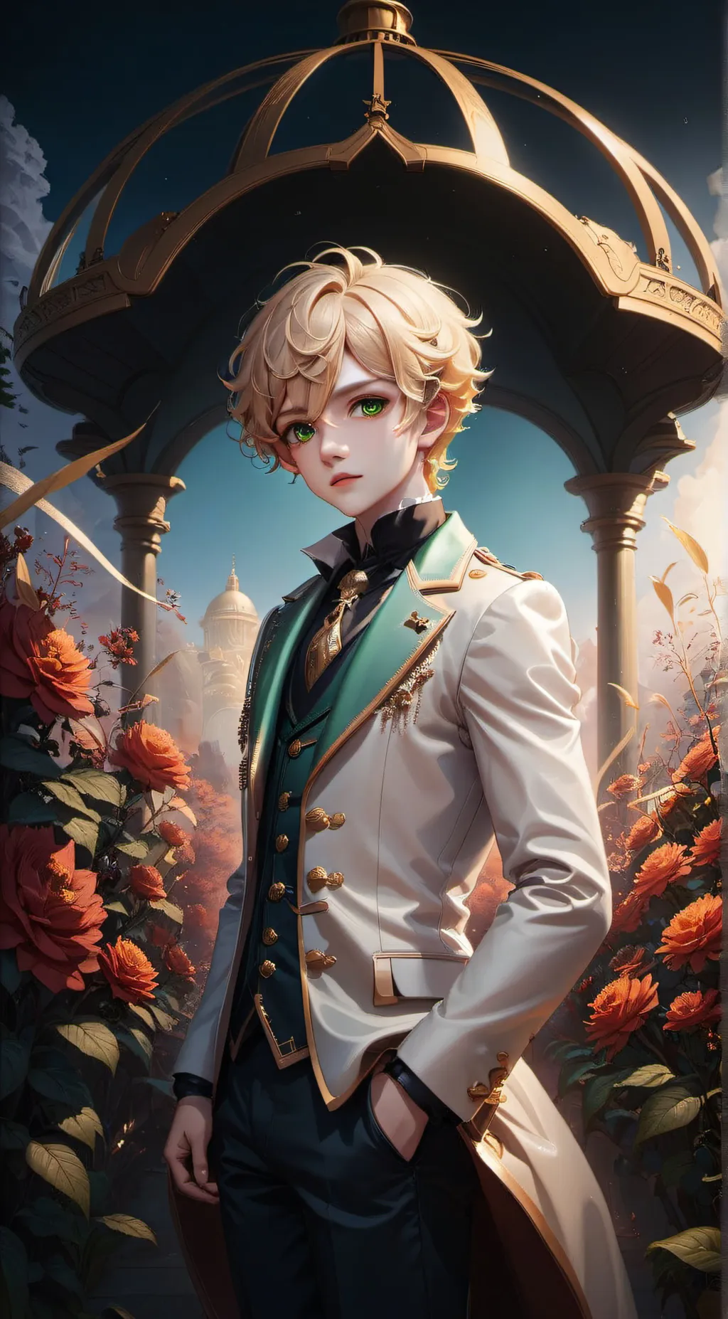 ai character: darron background