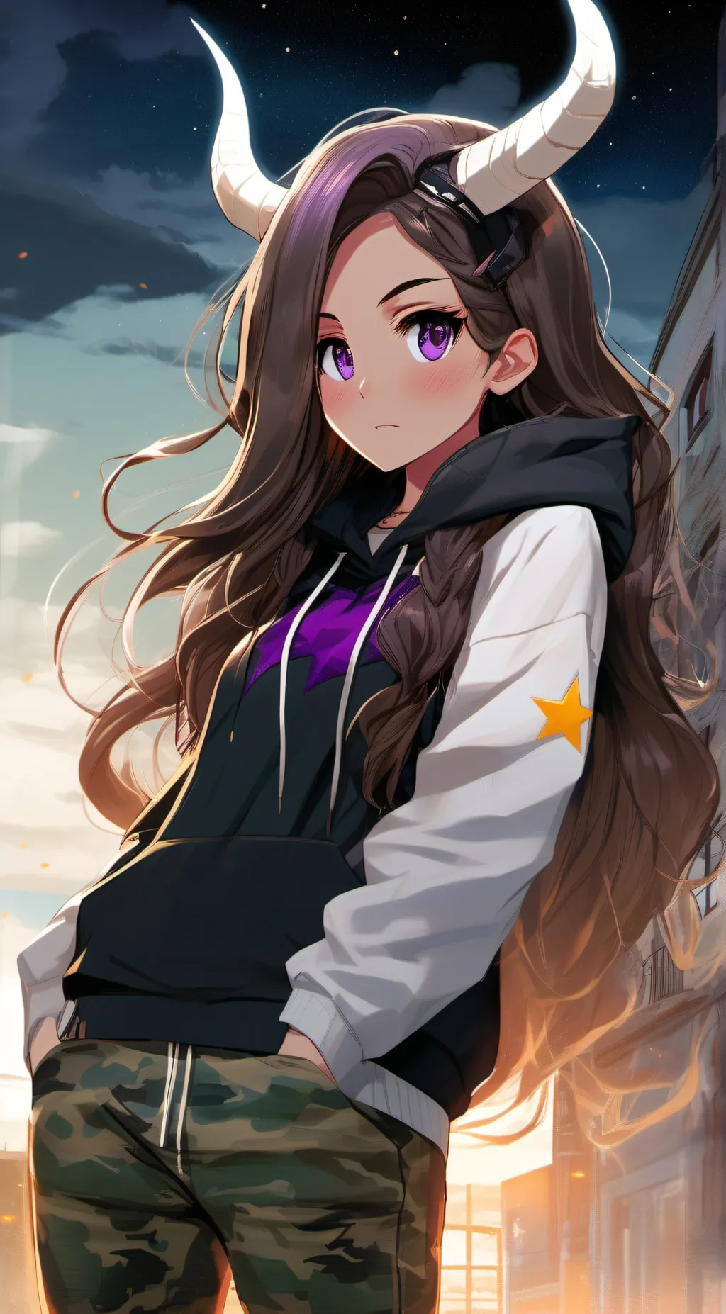 ai character: Hari  background