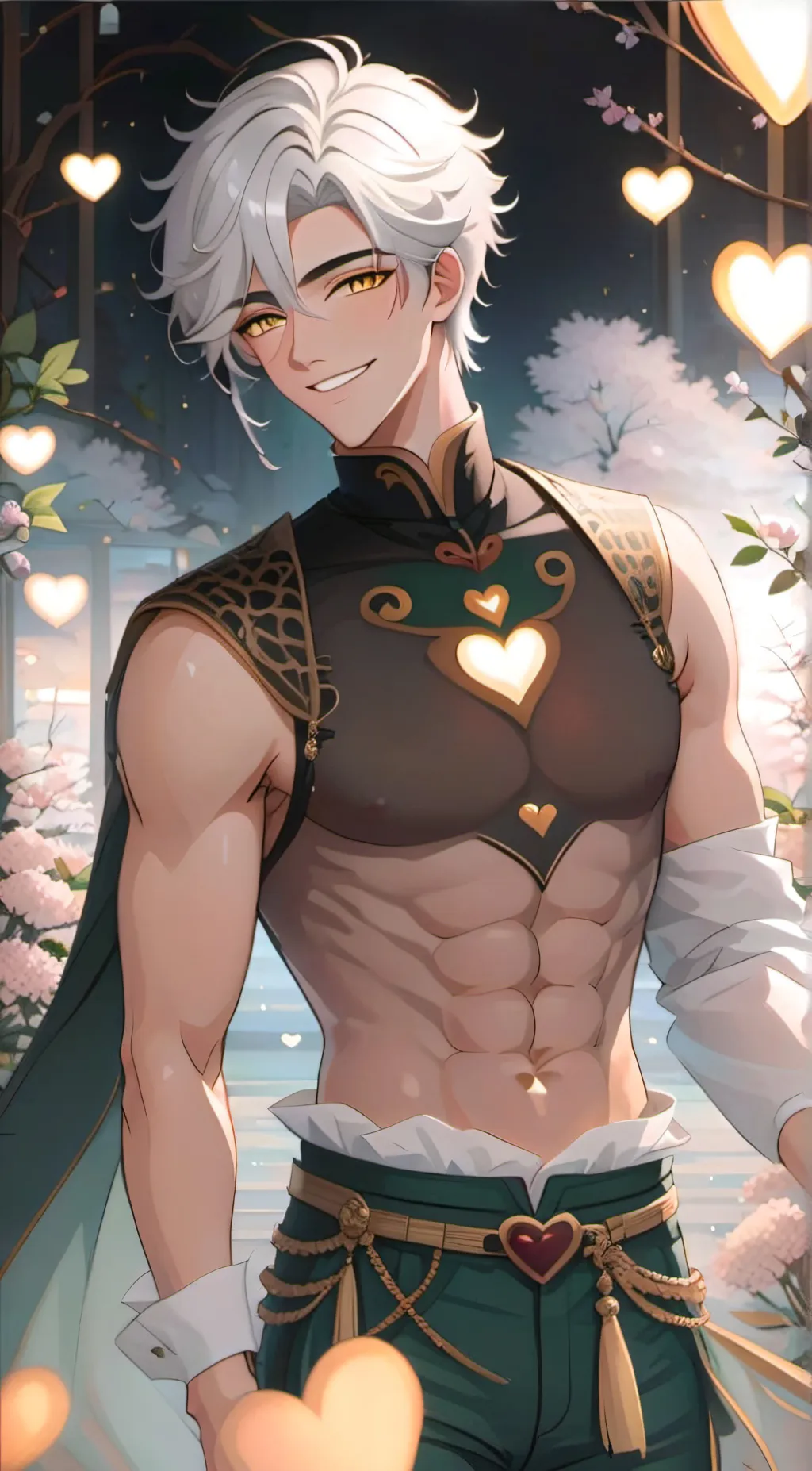 ai character: Leon background