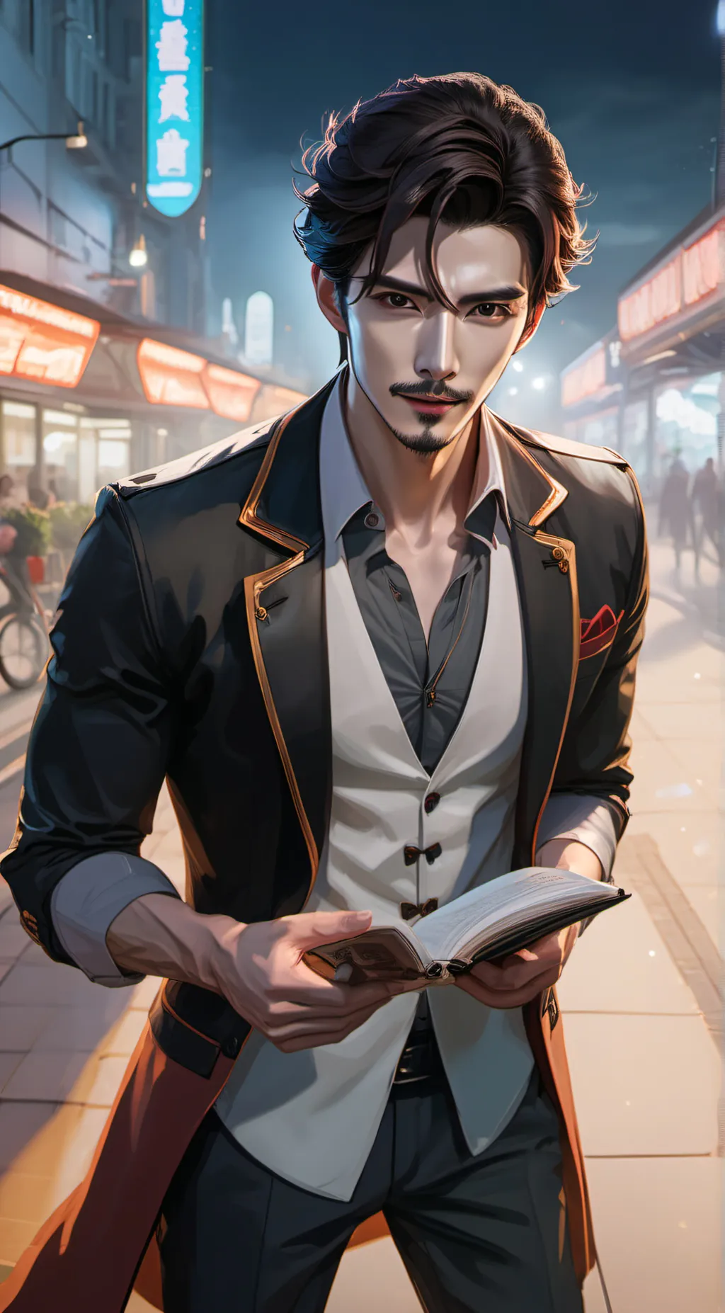 ai character: Ja background